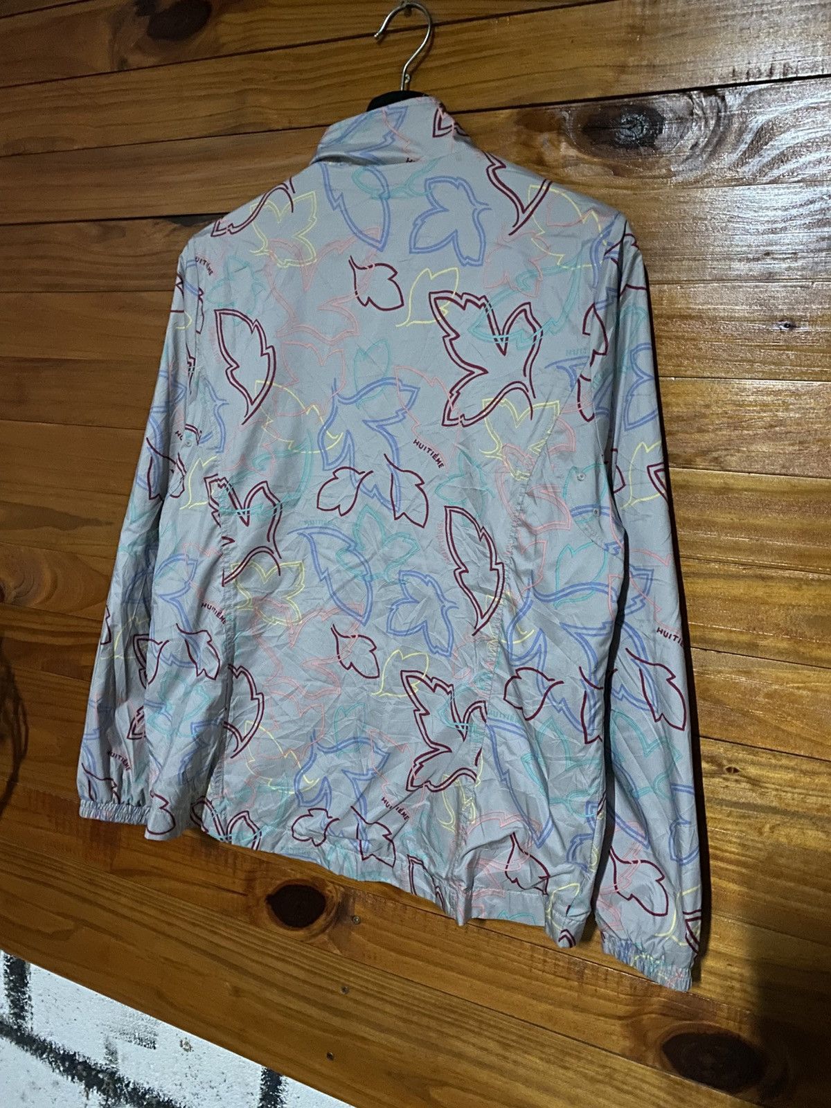 Japanese Brand Huitième 8e Sports Studio Women’s Lightweight Printed Jacket Size M / US 6-8 / IT 42-44 - 10 Thumbnail