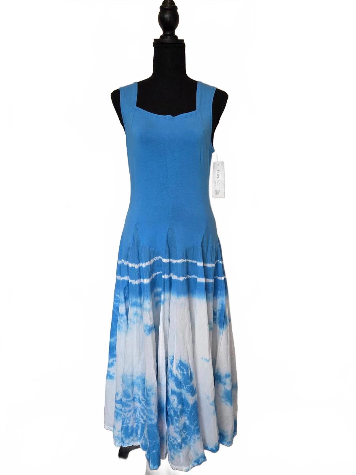 Designer Luna Luz Blue Breakdance Dress - NWT (New) (Size 4-6) Size S / US 4 / IT 40 - 1 Thumbnail