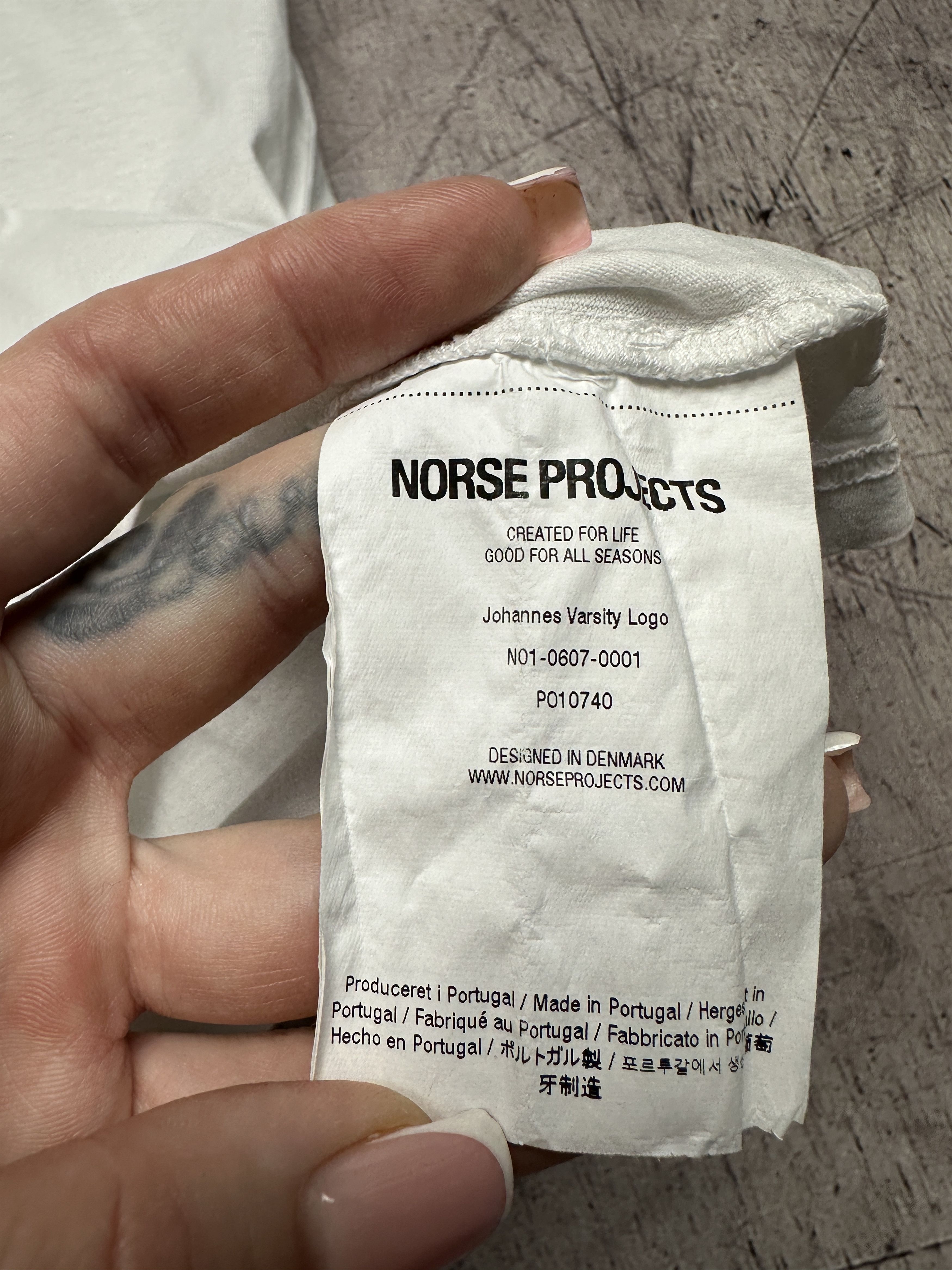 Norse Projects Norse Projects Mens T-Shirt Size US XL / EU 56 / 4 - 5 Thumbnail