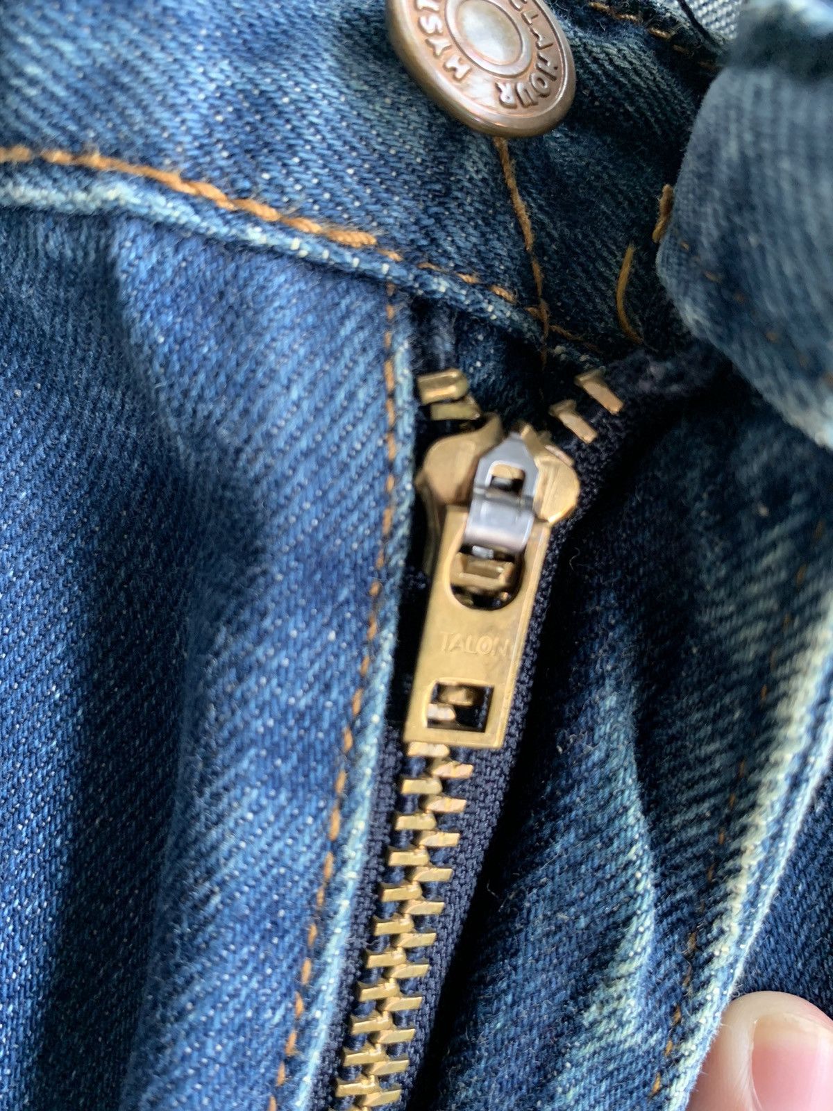 Hysteric Glamour × Jean Vintage Hysteric Glamour kinky Punk Style Selvedge Denim🎌☠️ Size US 29 - 17 Thumbnail
