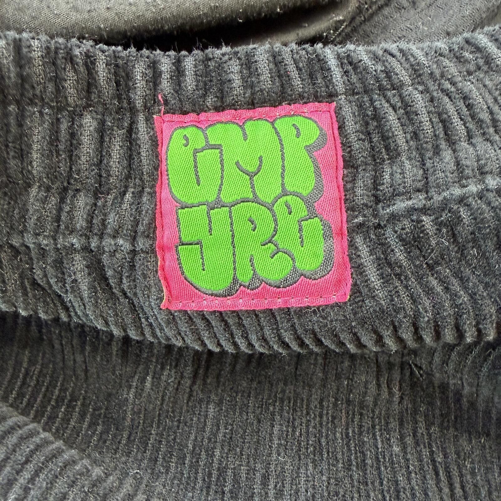Empyre Y2K Empyre Black Corduroy Baggy Skate Pants Wide Leg M Size US 32 / EU 48 - 8 Thumbnail