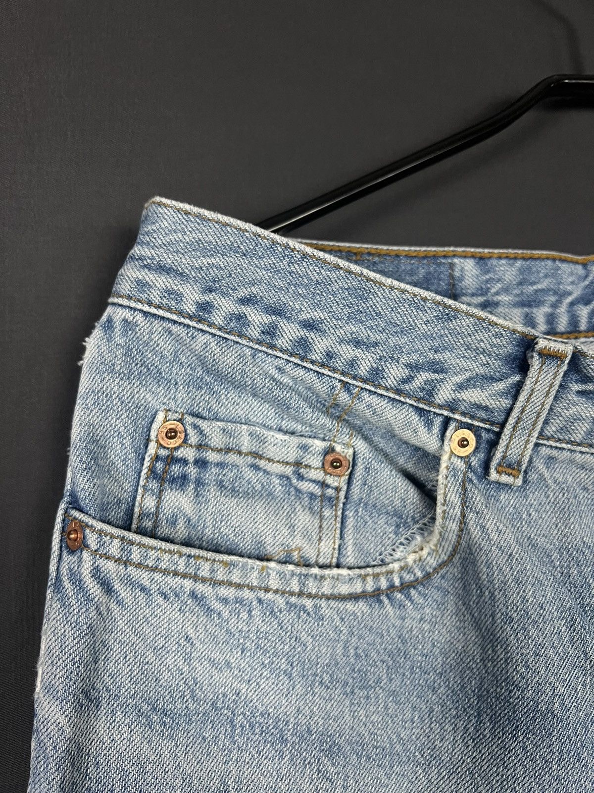 Levi's Vintage Levi’s 726 LVC red tab men’s jeans Size US 34 / EU 50 - 5 Thumbnail
