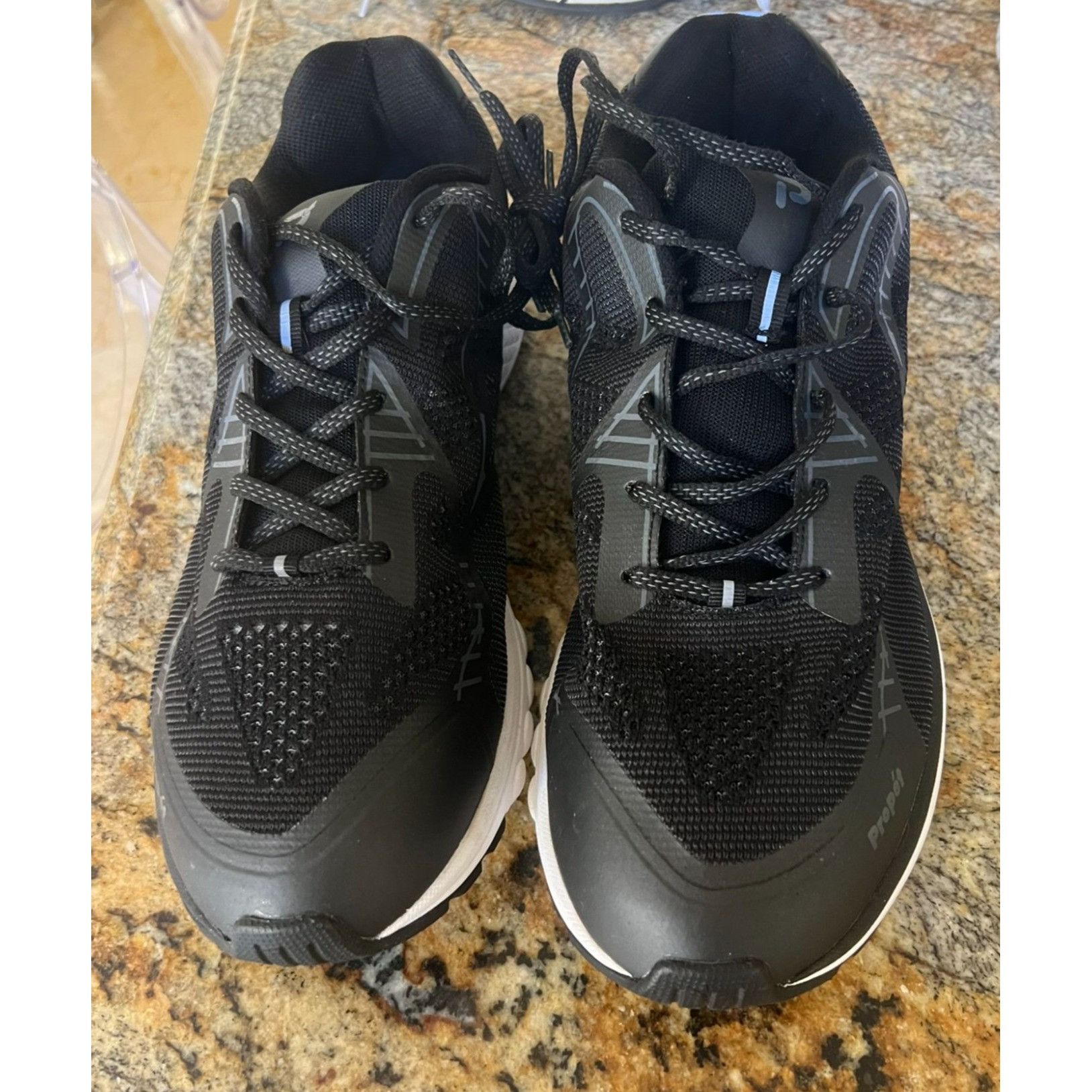 Other Propet Mens Ortholite Black & Gray Athletic Walking Shoes Si Size US 13 / EU 46 - 2 Thumbnail