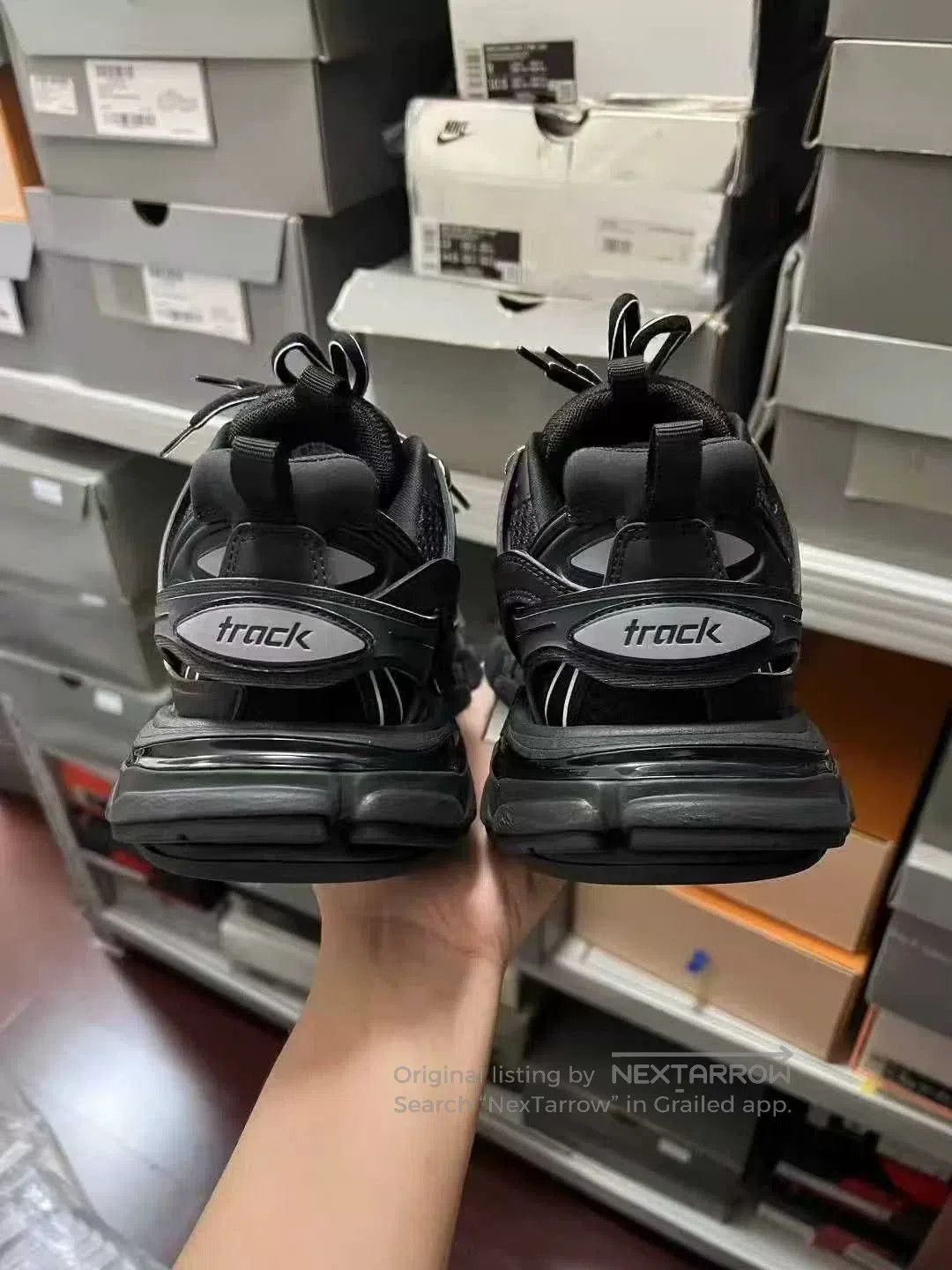 Balenciaga balenciaga track black athletic sneakers size 38. Size US 7.5 / EU 40-41 - 5 Thumbnail