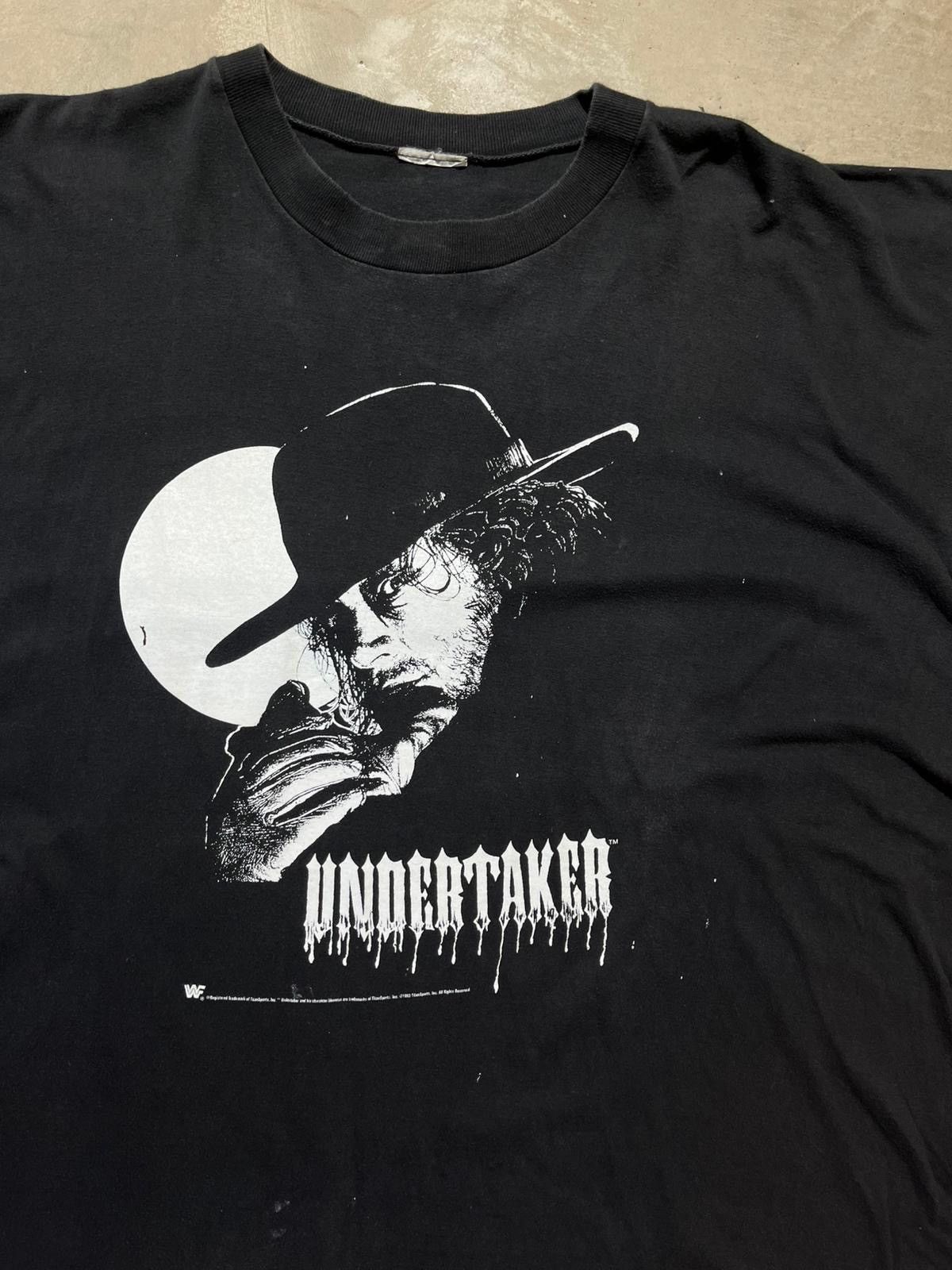 WWE Vintage 1993 The Undertaker T-Shirt Size US XL / EU 56 / 4 - 3 Thumbnail