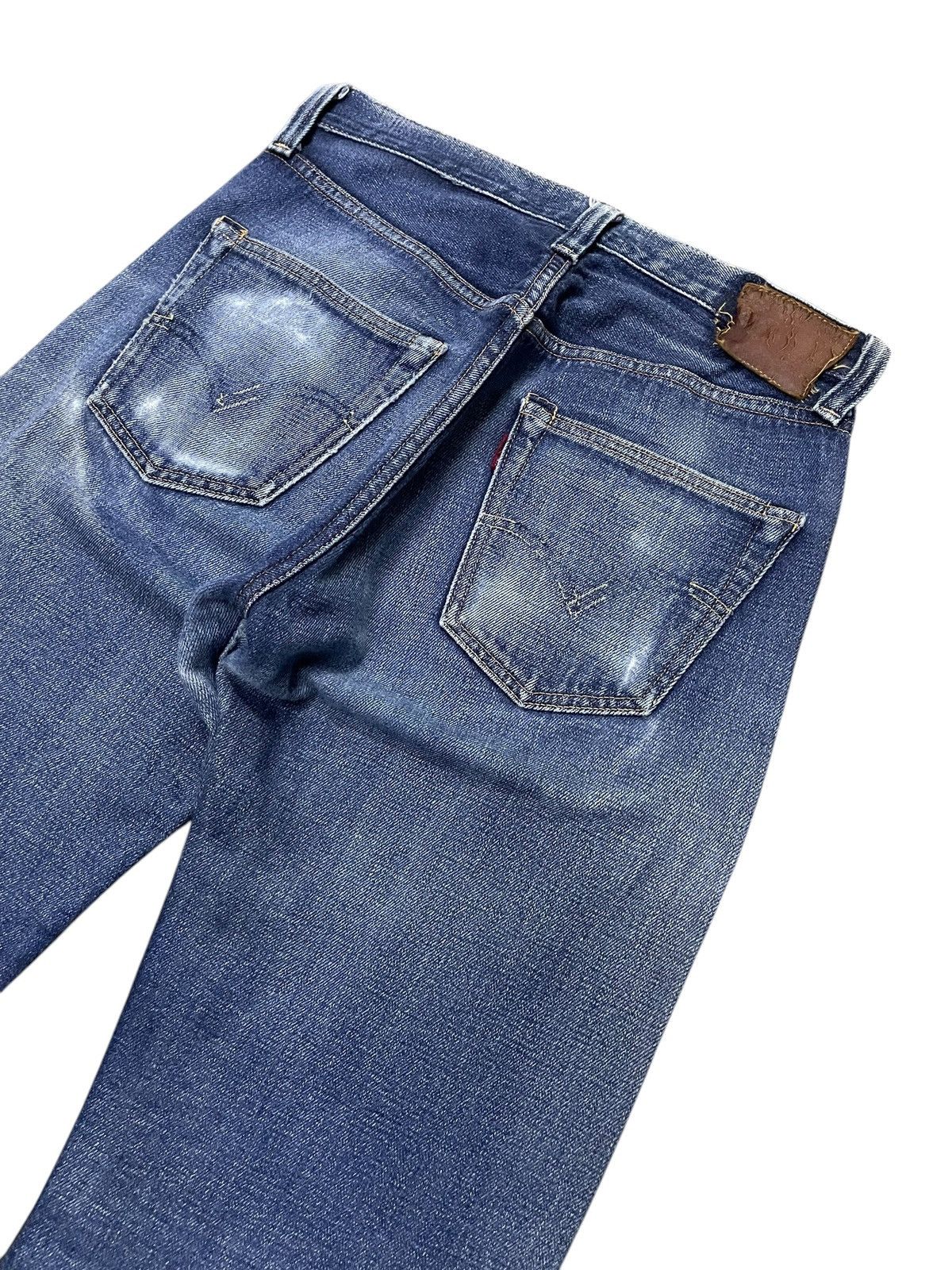 LVC × Levi's × Vintage Vintage Levis Big E 501 LVC 40s Jerky Tabs Selvedge Jeans Size US 30 / EU 46 - 15 Thumbnail