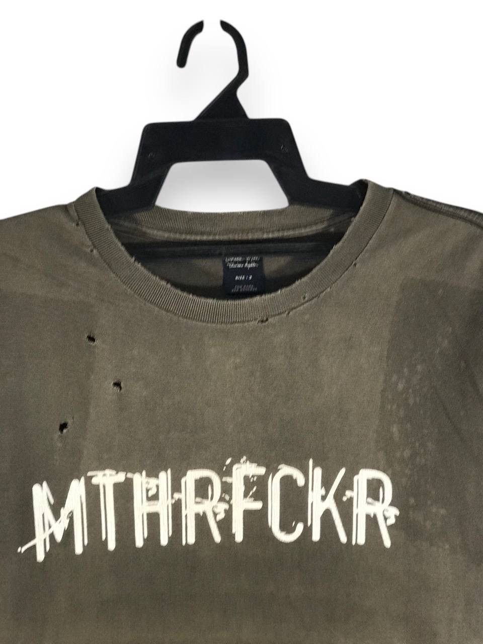 Number (N)ine Mthrfckr distressed design punk number nine Size US L / EU 52-54 / 3 - 2 Thumbnail