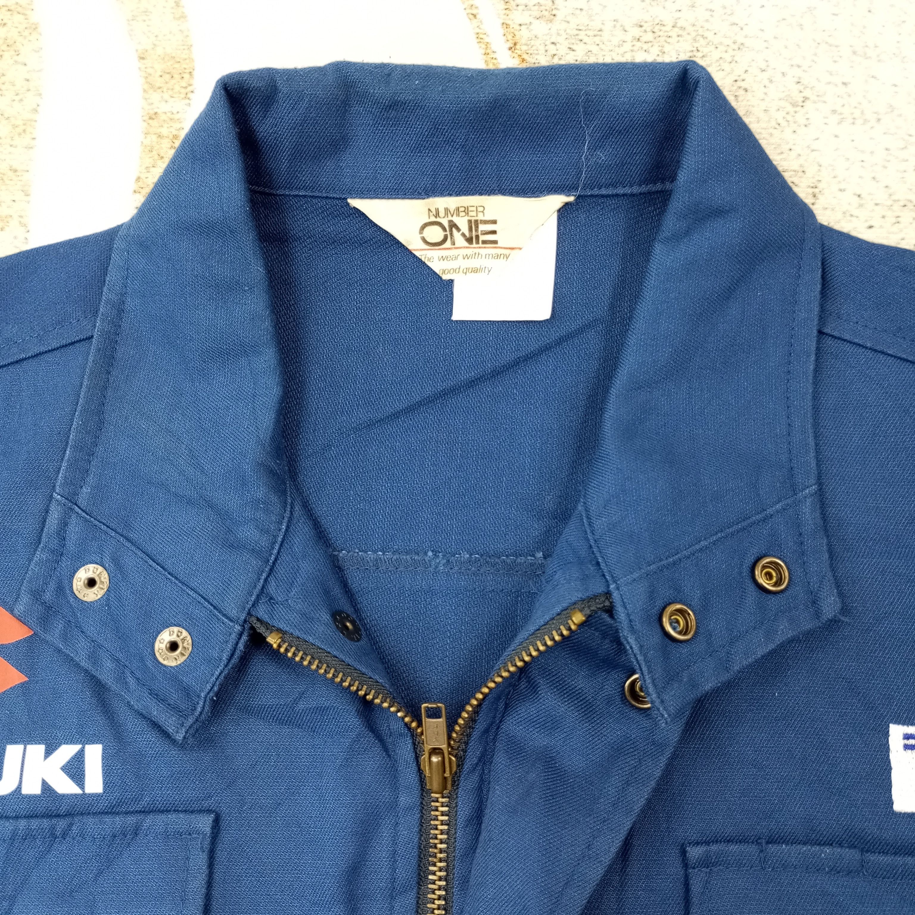 Vintage Suzuki Japanese Motorsports Custom Jacket c232n3 Size US L / EU 52-54 / 3 - 5 Thumbnail