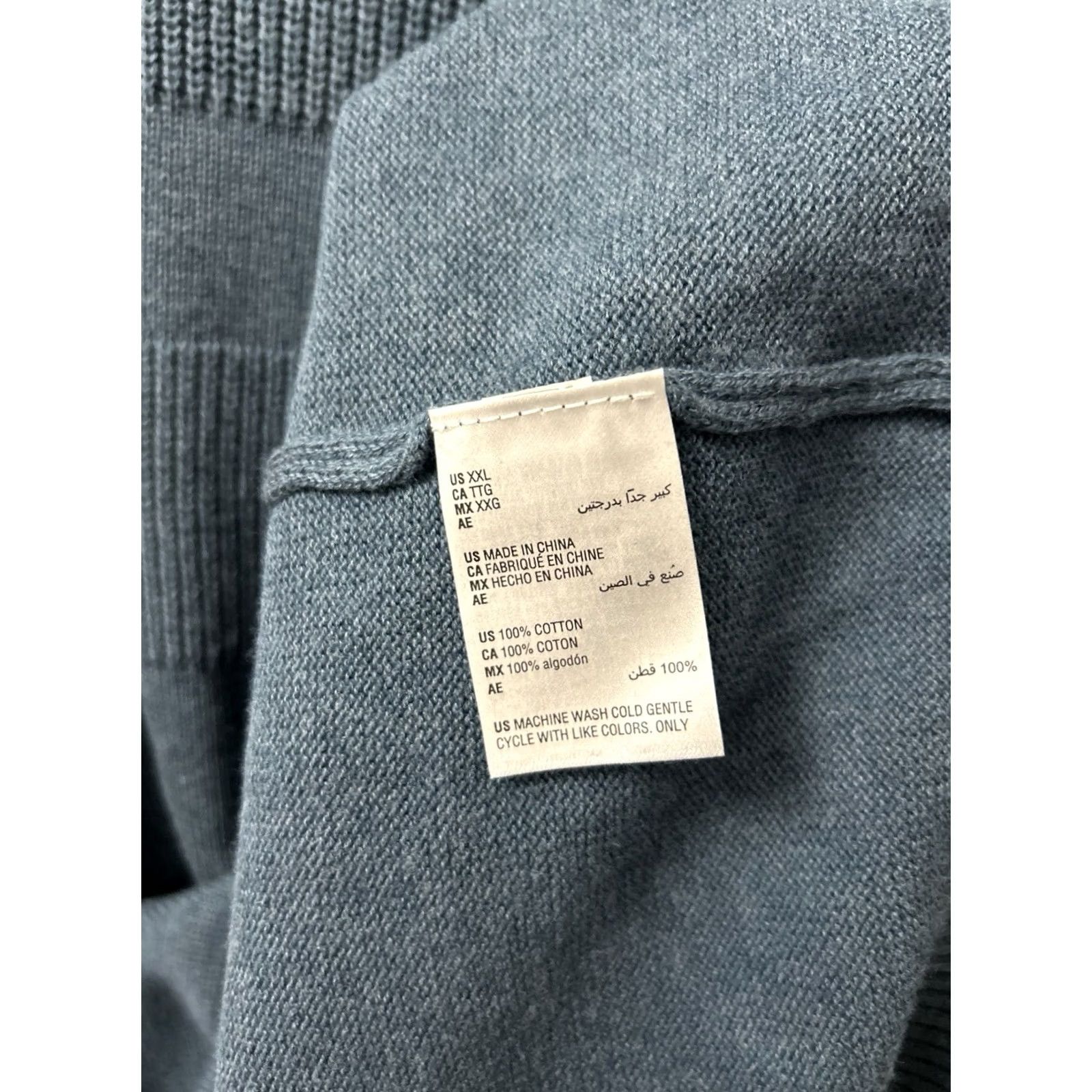 Club Room Club Room Sweater Mens 2XL Blue Heather Crew Neck Pullover Long Sleeve Casual Winter Fall Spring Knit Shirt Mens Size US XXL / EU 58 / 5 - 7 Thumbnail