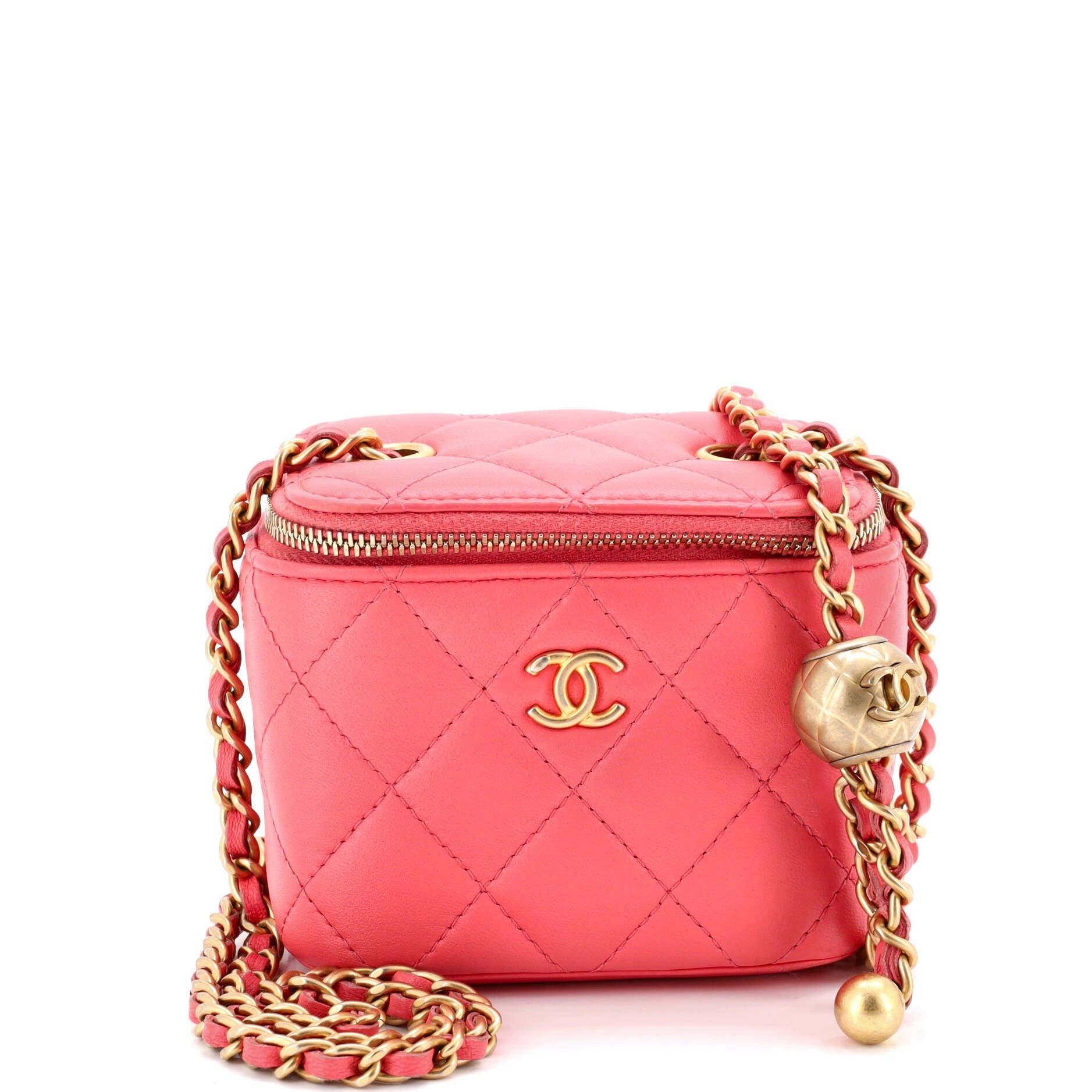 Chanel Pearl Crush Vanity Case with Chain Size ONE SIZE - 1 Thumbnail