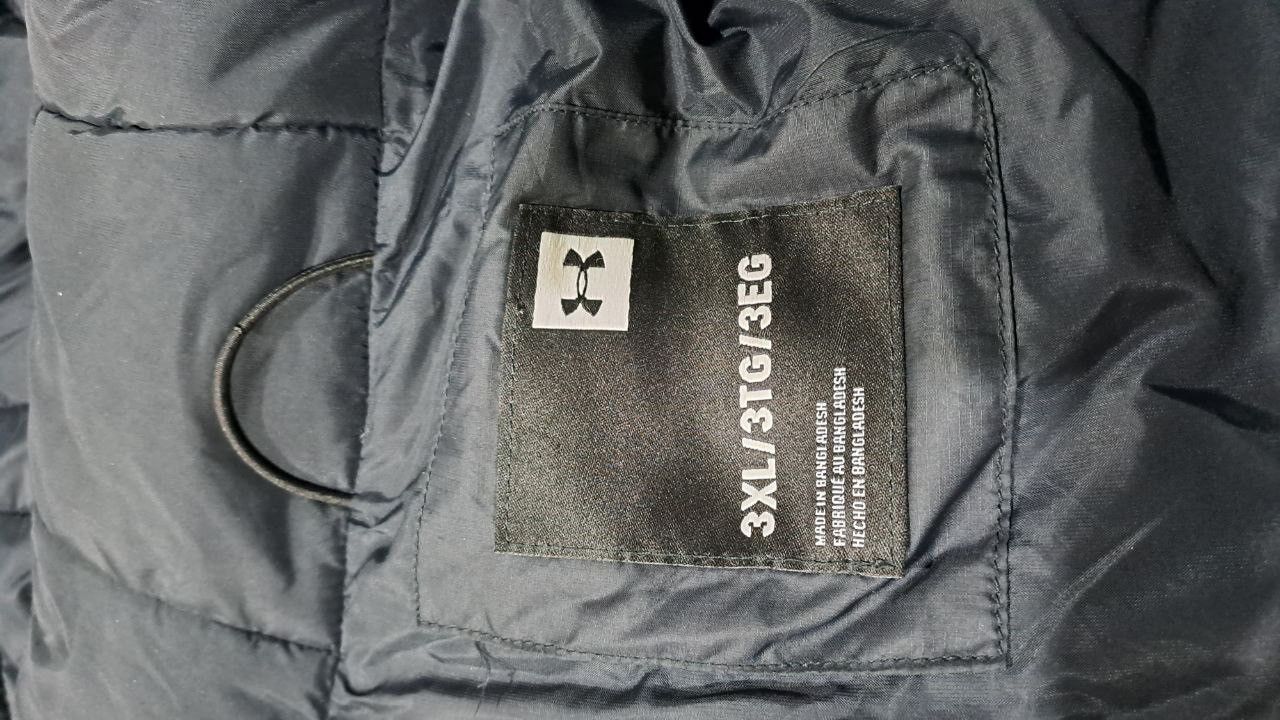 Under Armour Under Armour Down Black Jacket Size US XXL / EU 58 / 5 - 8 Thumbnail