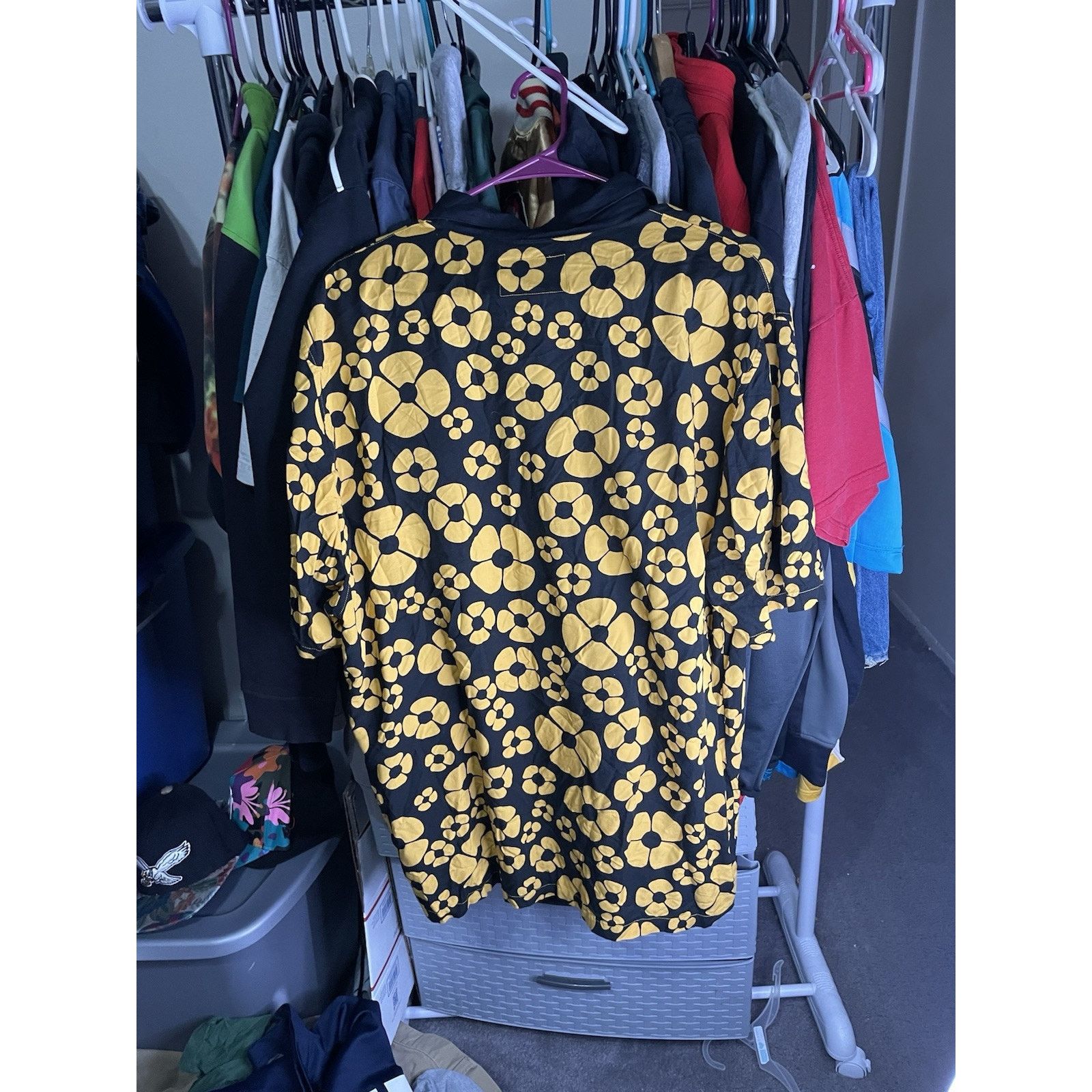 Carhartt Size L -Carhartt × MARNI S MASTER SHIRT Short Sleeve Floral Size US L / EU 52-54 / 3 - 2 Thumbnail