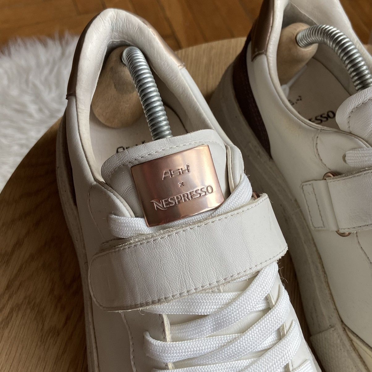 ASH ASH x Nespresso Low Top Y2K Leather Sneakers Size US 9 / IT 39 - 5 Thumbnail