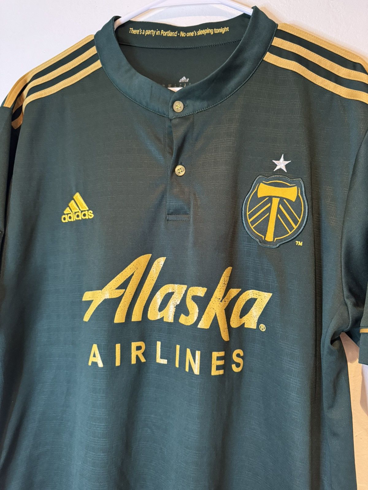 Adidas Portland Timbers Jersey Green Men’s Size XL Adidas Home Size US XL / EU 56 / 4 - 2 Thumbnail