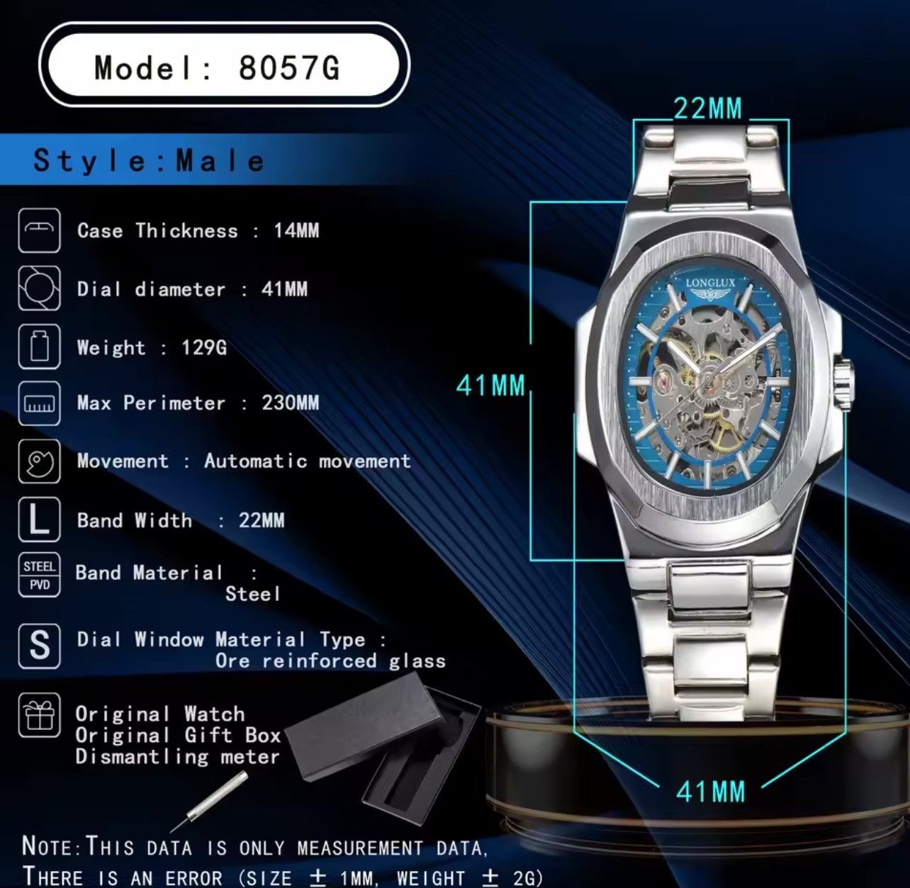Other automatic man watch luxury Size ONE SIZE - 7 Thumbnail