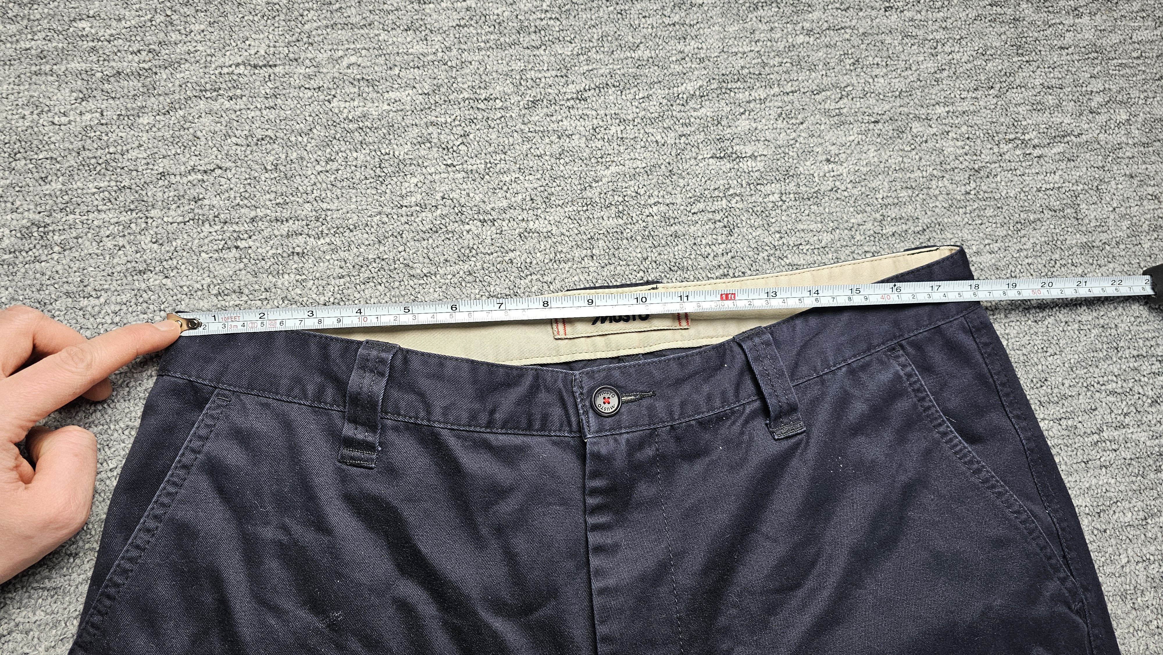 Musto Musto Navy Straight Leg Chino Trousers Sailing Outdoor 36L Size US 36 / EU 52 - 10 Thumbnail