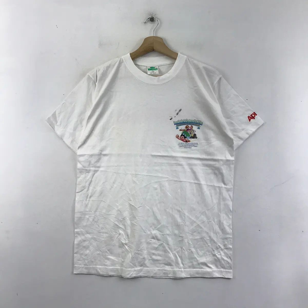 Anime Vtg ASTRO BOY ANIME Mighty Atom Welfare Event Tee Shirt Size US M / EU 48-50 / 2 - 1 Thumbnail