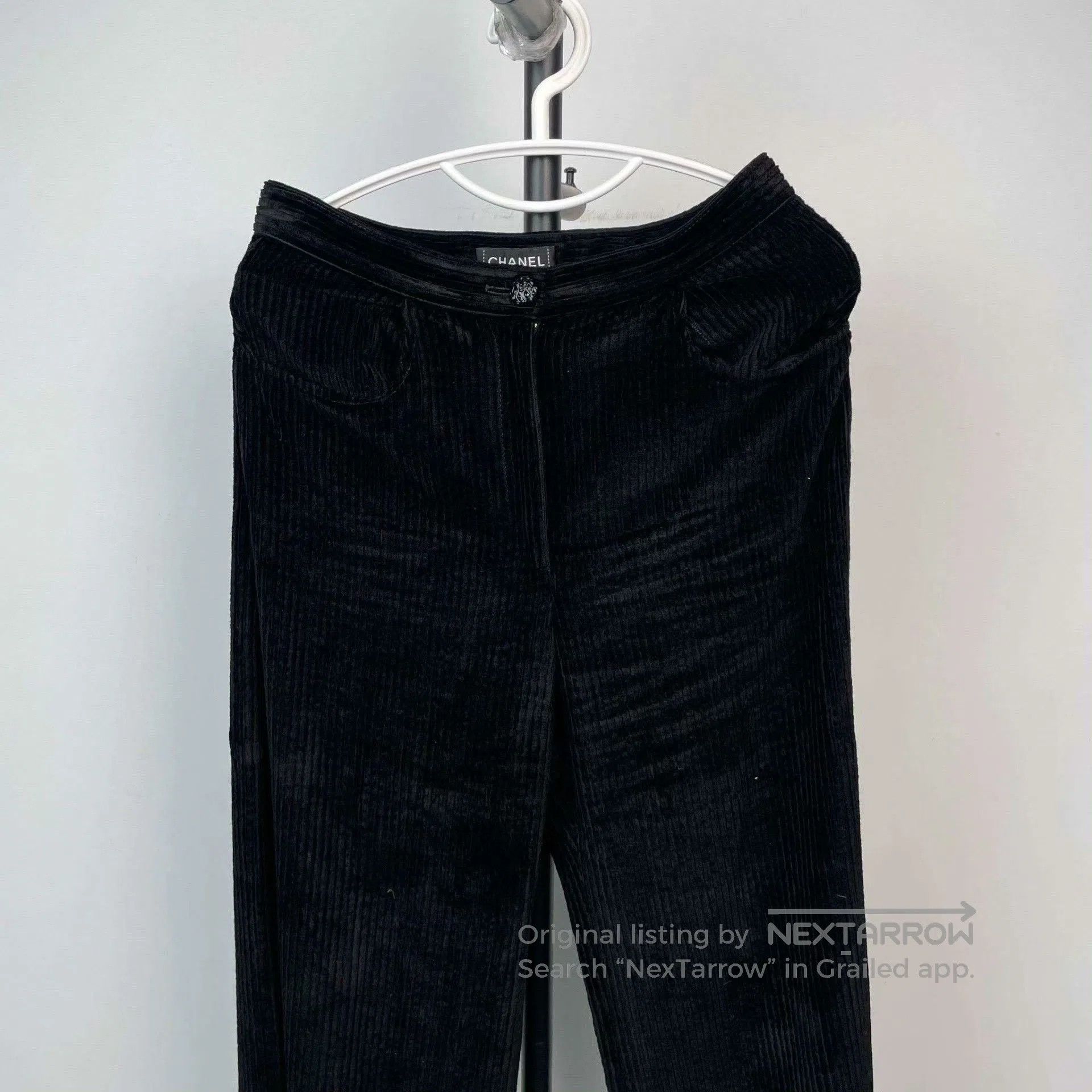 Chanel Chanel 25k Black Straight. Size 35" - 8 Thumbnail