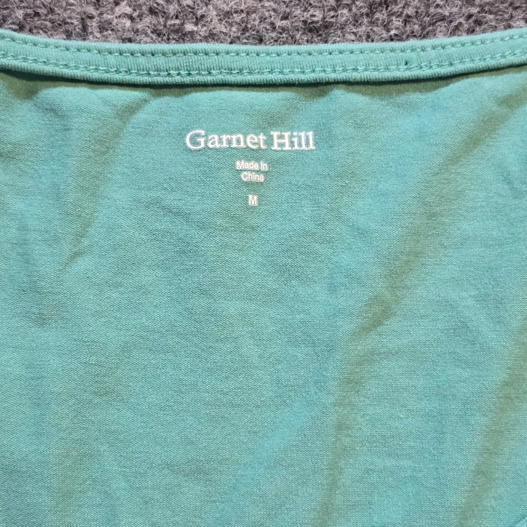 Vintage Garnet Hill Dress Womens Size Medium Green A-Line 3/4 Sleeve Stretch Knit Casual/Business/Party Womens Size L / US 10 / IT 46 - 4 Thumbnail