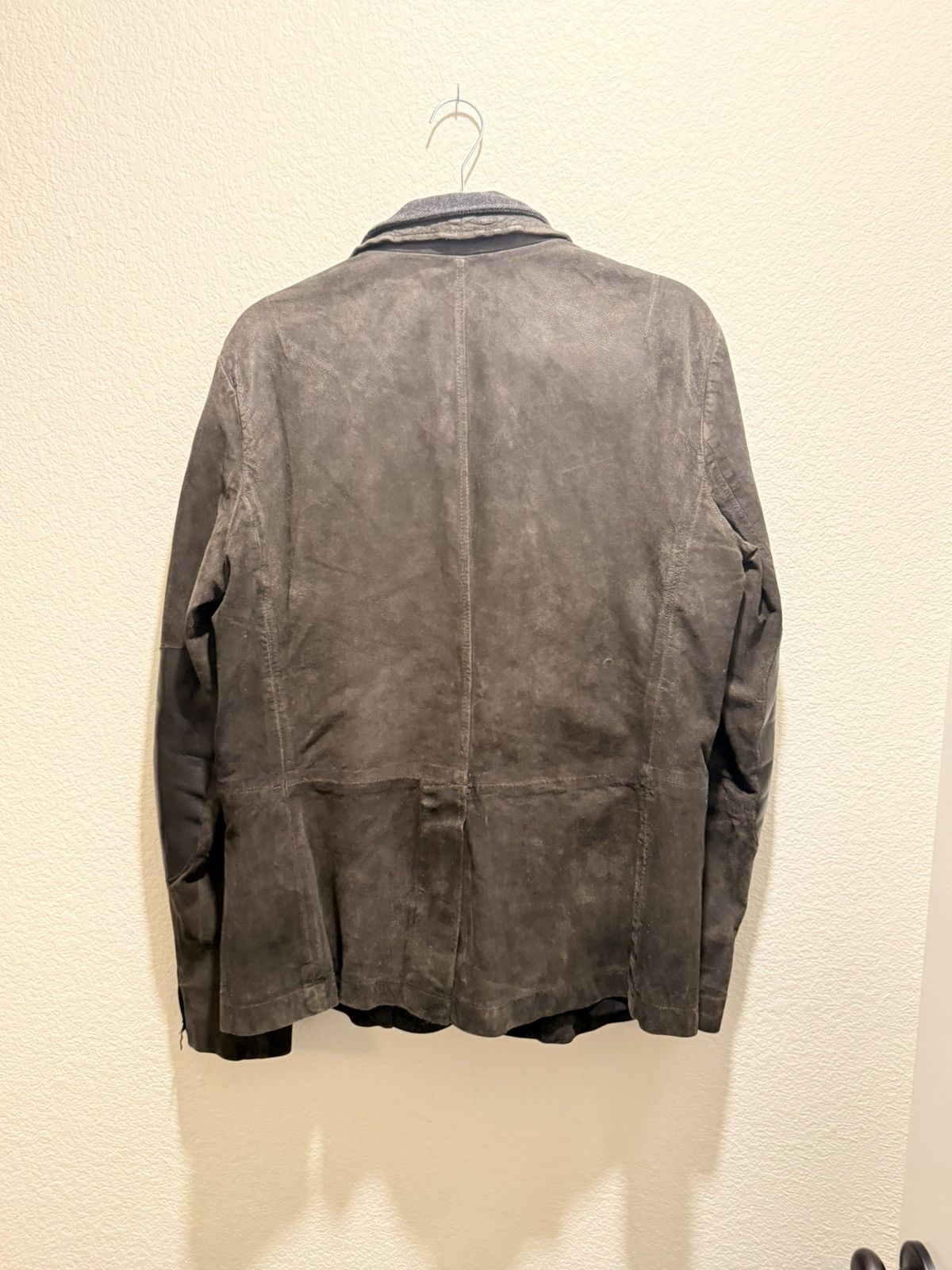 Allsaints AllSaints Leather Survey Blazer Jacket Size US M / EU 48-50 / 2 - 6 Thumbnail