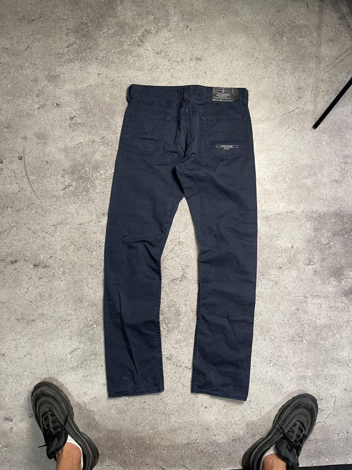 Stone Island Stone Island Denim Pants Logo Size US 32 / EU 48 - 1 Thumbnail