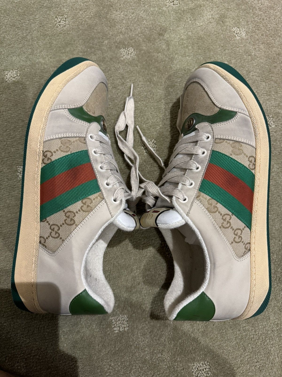 Gucci Men's Screener GG trainer Size US 11.5 / EU 44-45 - 10 Thumbnail