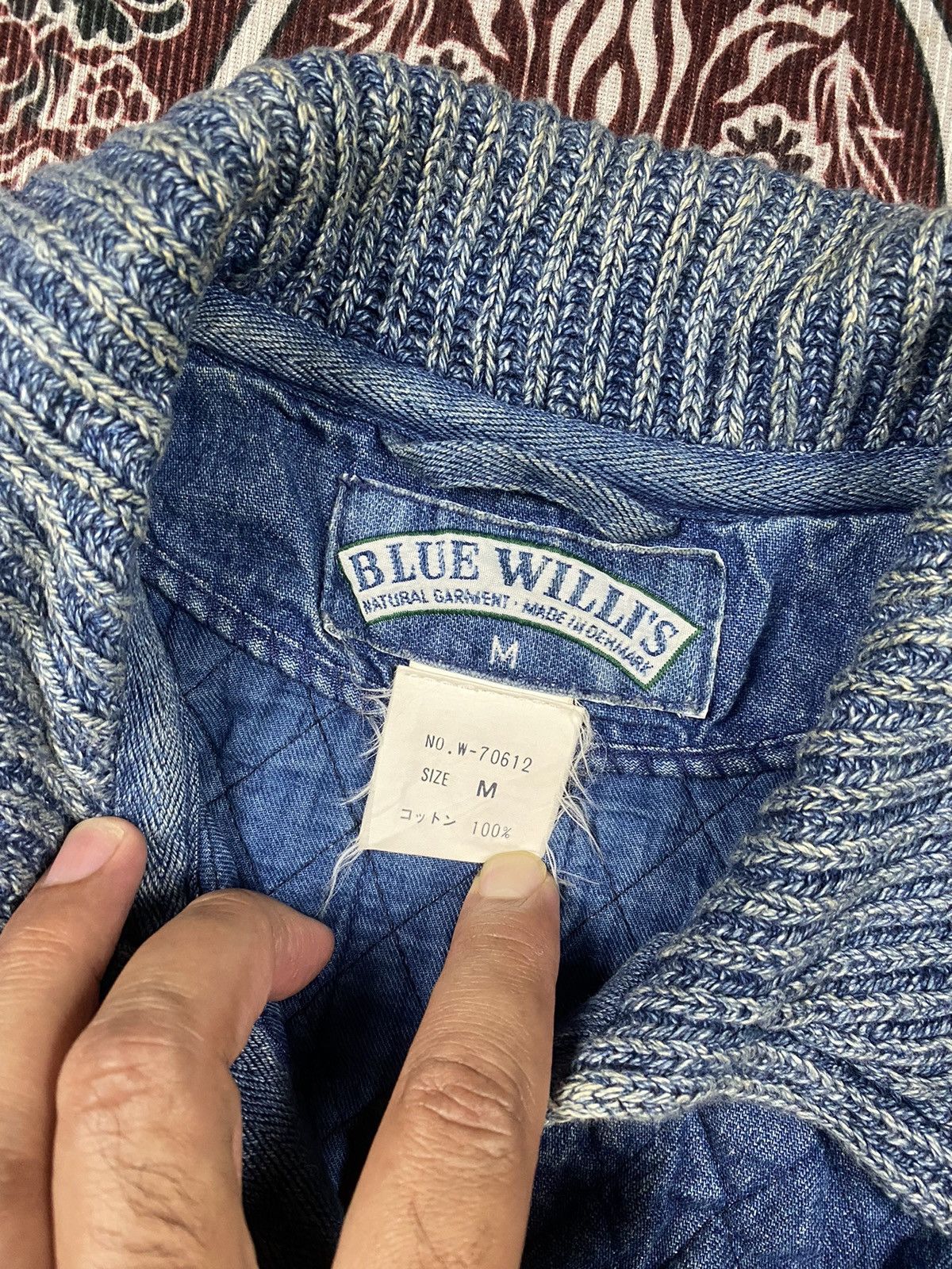 Vintage Vintage 90s Blue Willi’s Indigo Blue Coat Jacket Size US M / EU 48-50 / 2 - 10 Thumbnail