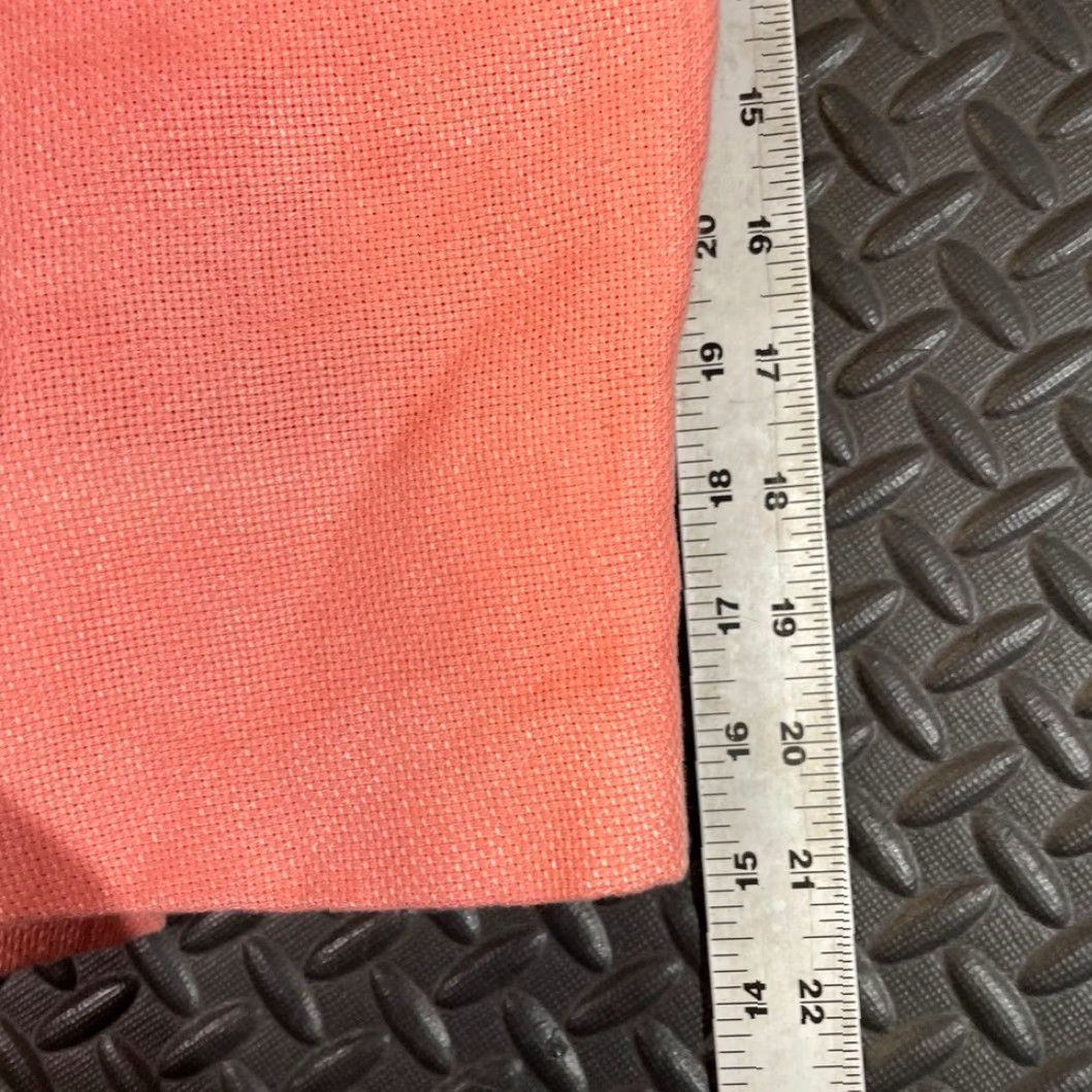 Talbots Talbots Blazer Jacket Petites Women Coral Pink Irish Linen Size M Petite Coat Women Pink M Petite Talbots Size M / US 6-8 / IT 42-44 - 7 Thumbnail
