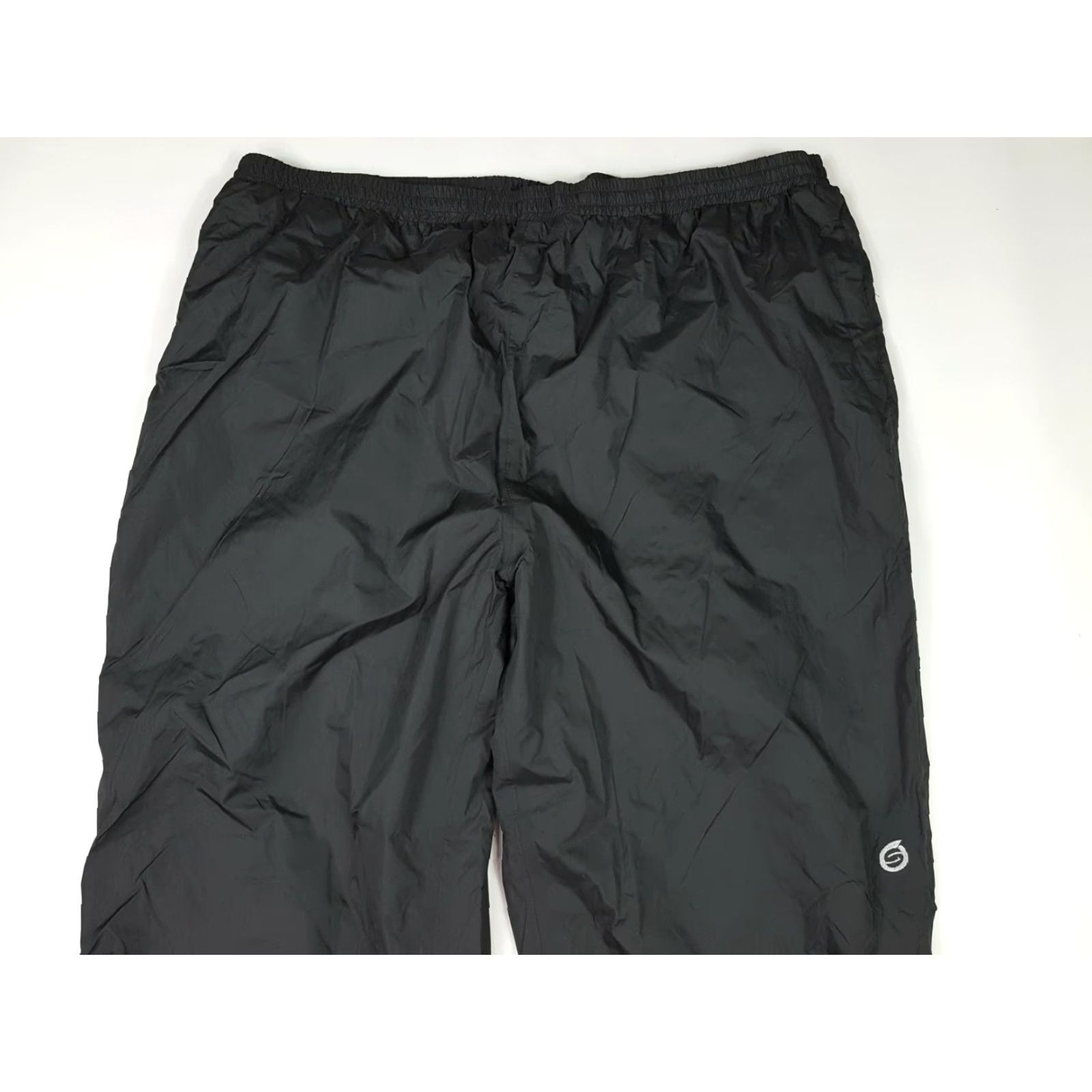Rains VINTAGE Sunderland AFC Relaxed Lightweight Black Men's 3XLT Stretch Golf Rain Pants Trousers Casual Pockets Belt Loops Zip Size US 40 / EU 56 - 2 Thumbnail