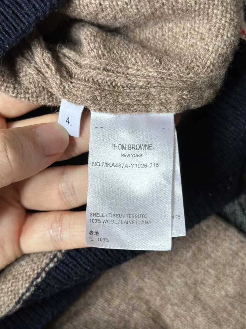 Thom Browne Thom Browne woollen sweater Size US XL / EU 56 / 4 - 4 Thumbnail