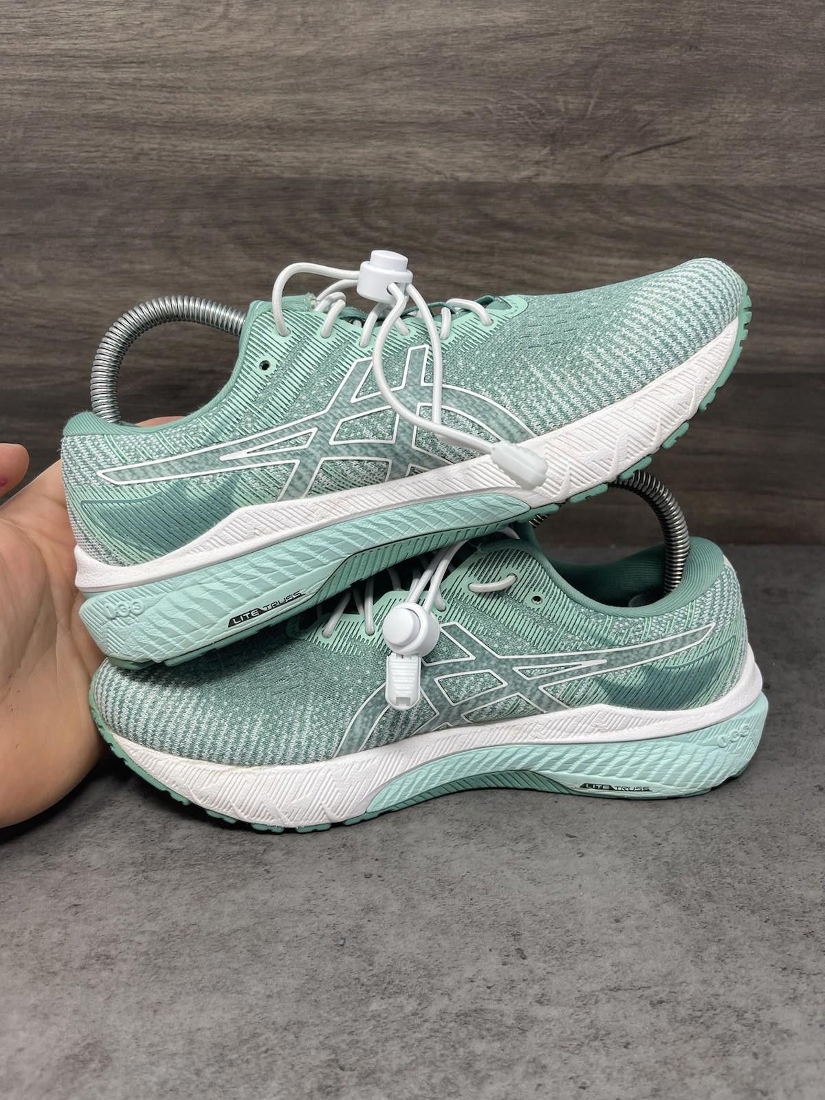 Asics Asics GT 2000 Running Shoes Womens Size 7 Green White Size US 7 / IT 37 - 7 Thumbnail