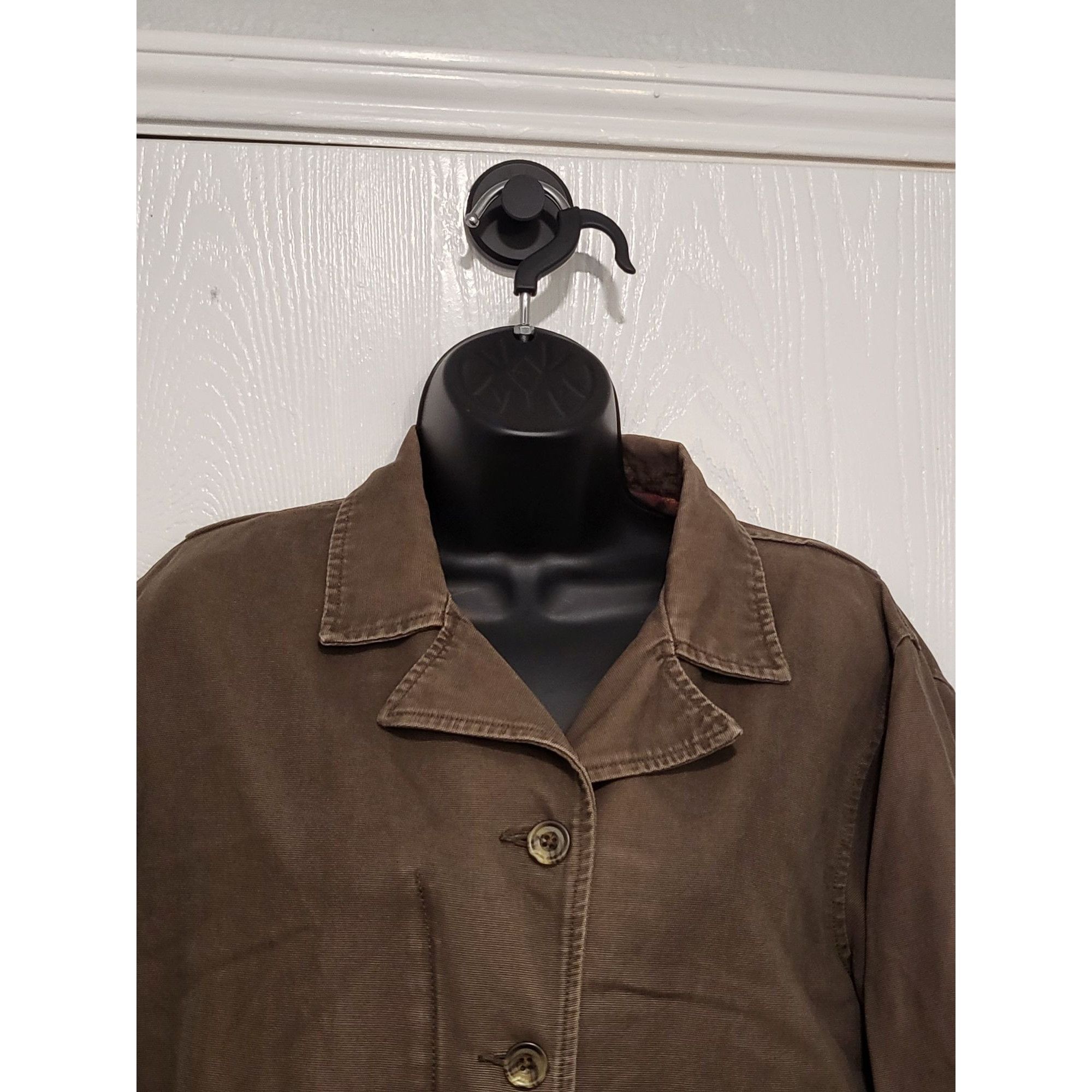 Eddie Bauer Eddie Bauer Women’s Zip Button Chore Style Jacket Sz S Size S / US 4 / IT 40 - 2 Thumbnail