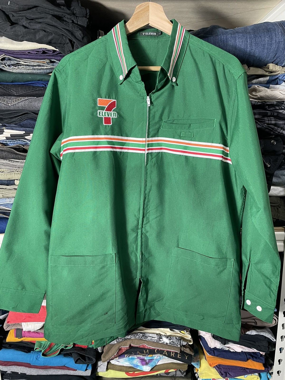 Vintage 7-eleven workers Shirt Rare