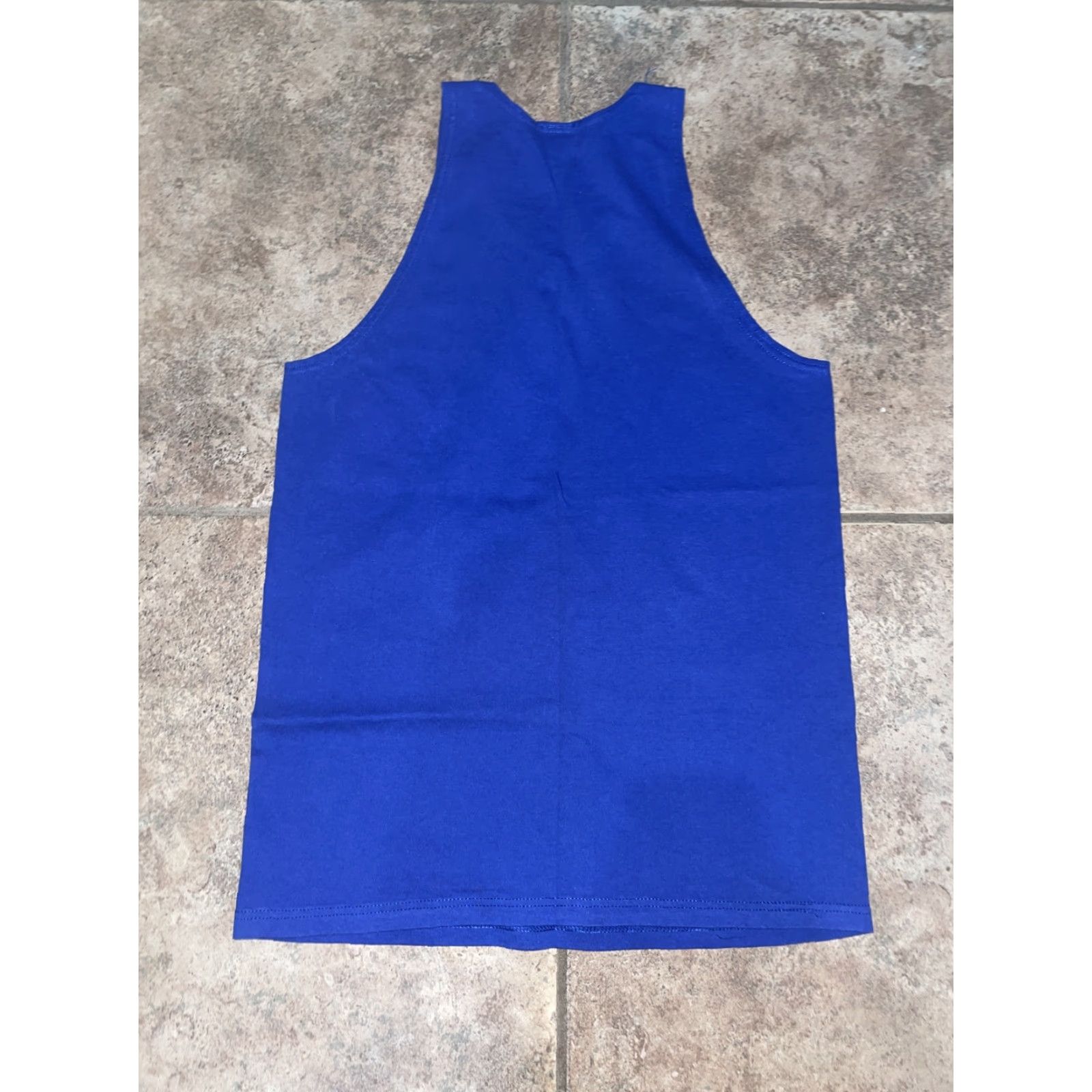 Russell Athletic VINTAGE Russel Athletic Muscle Shirt Men M Blue Sleeveless Shirt Size US M / EU 48-50 / 2 - 3 Thumbnail