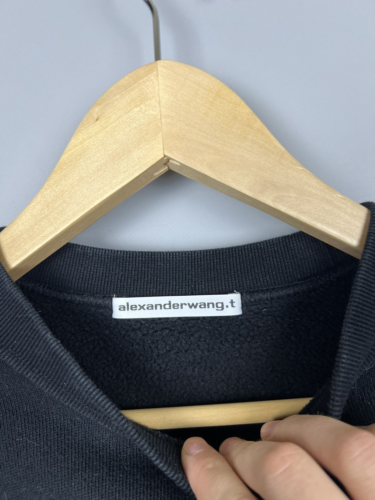 Alexander Wang Alexander Wang .t Overdyed Baggy Fit Crewneck Sweatshirt Size M / US 6-8 / IT 42-44 - 4 Thumbnail