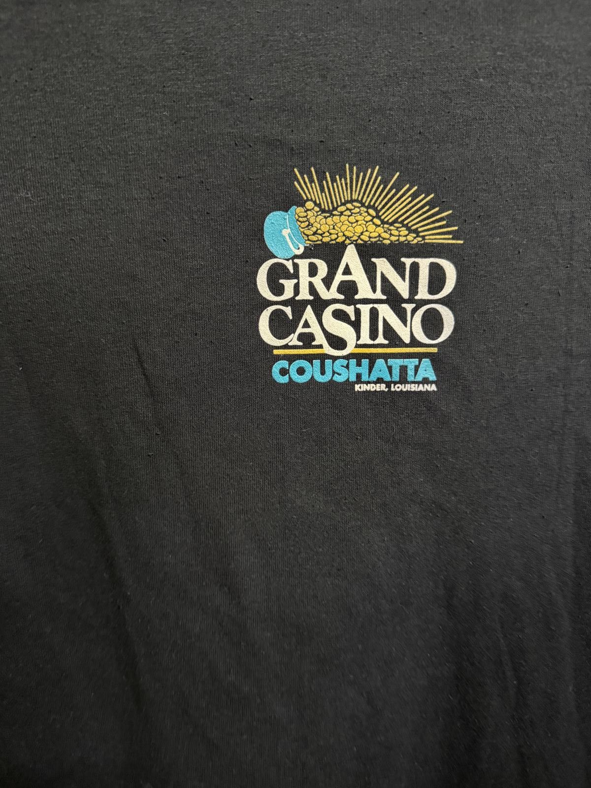 Designer VTG Casino T-shirt 777 Slot Machine Winner Tee Louisiana -XL Size US XL / EU 56 / 4 - 4 Thumbnail