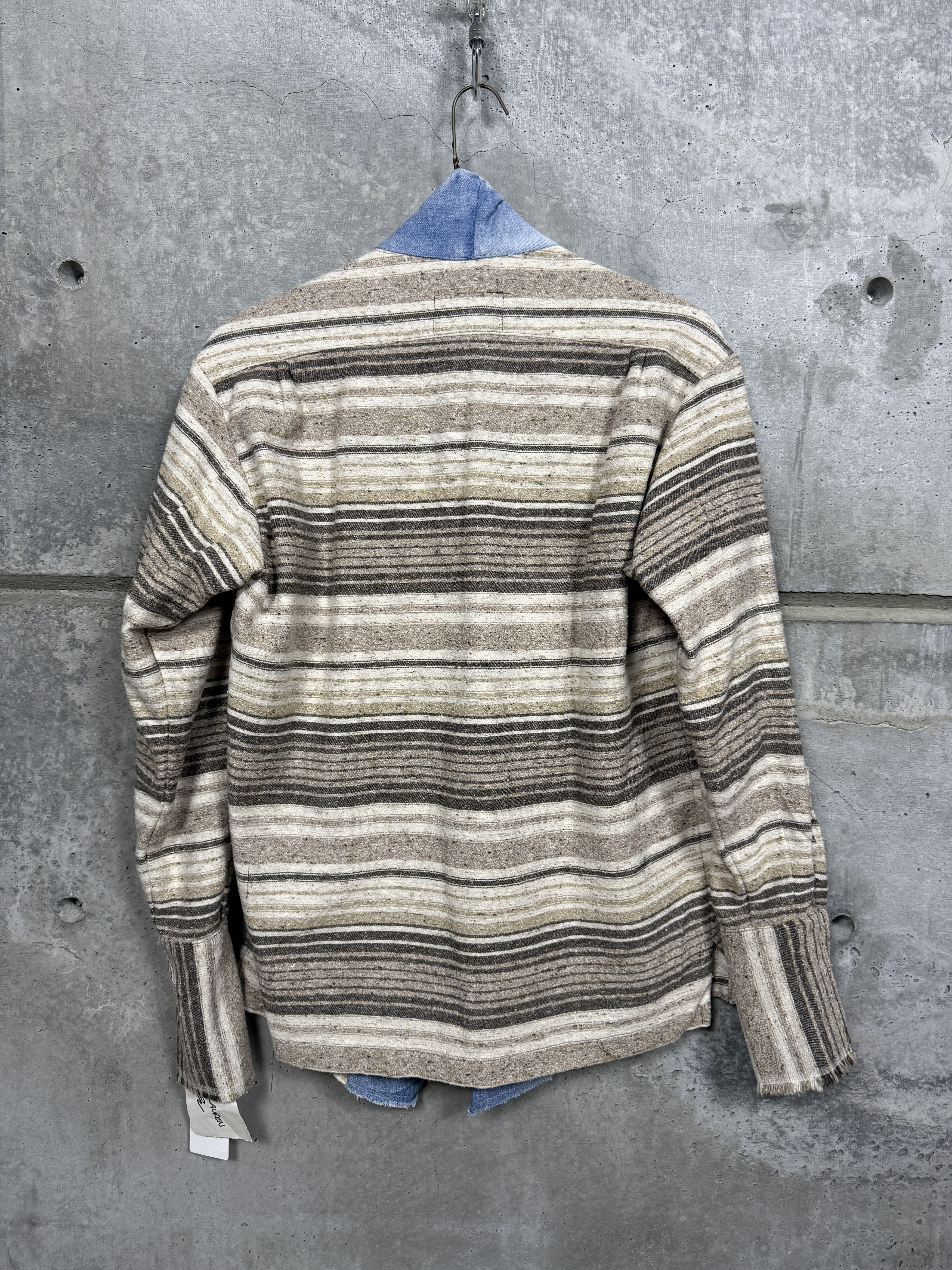 Greg Lauren Greg Lauren Striped GL1 Kimono jacket Size US M / EU 48-50 / 2 - 2 Thumbnail