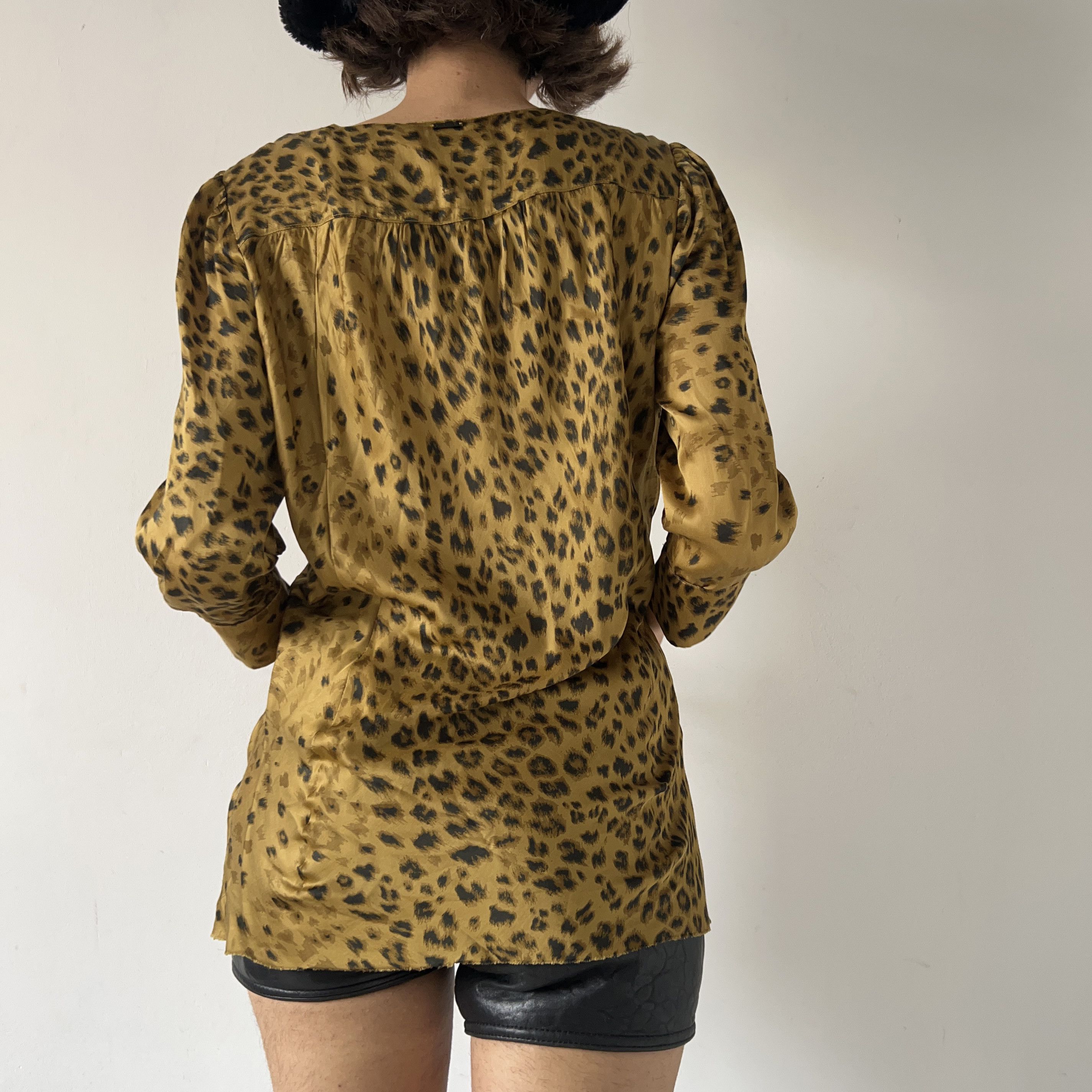 Replay Replay animal print mob wife viscose blouson Size M / US 6-8 / IT 42-44 - 2 Thumbnail