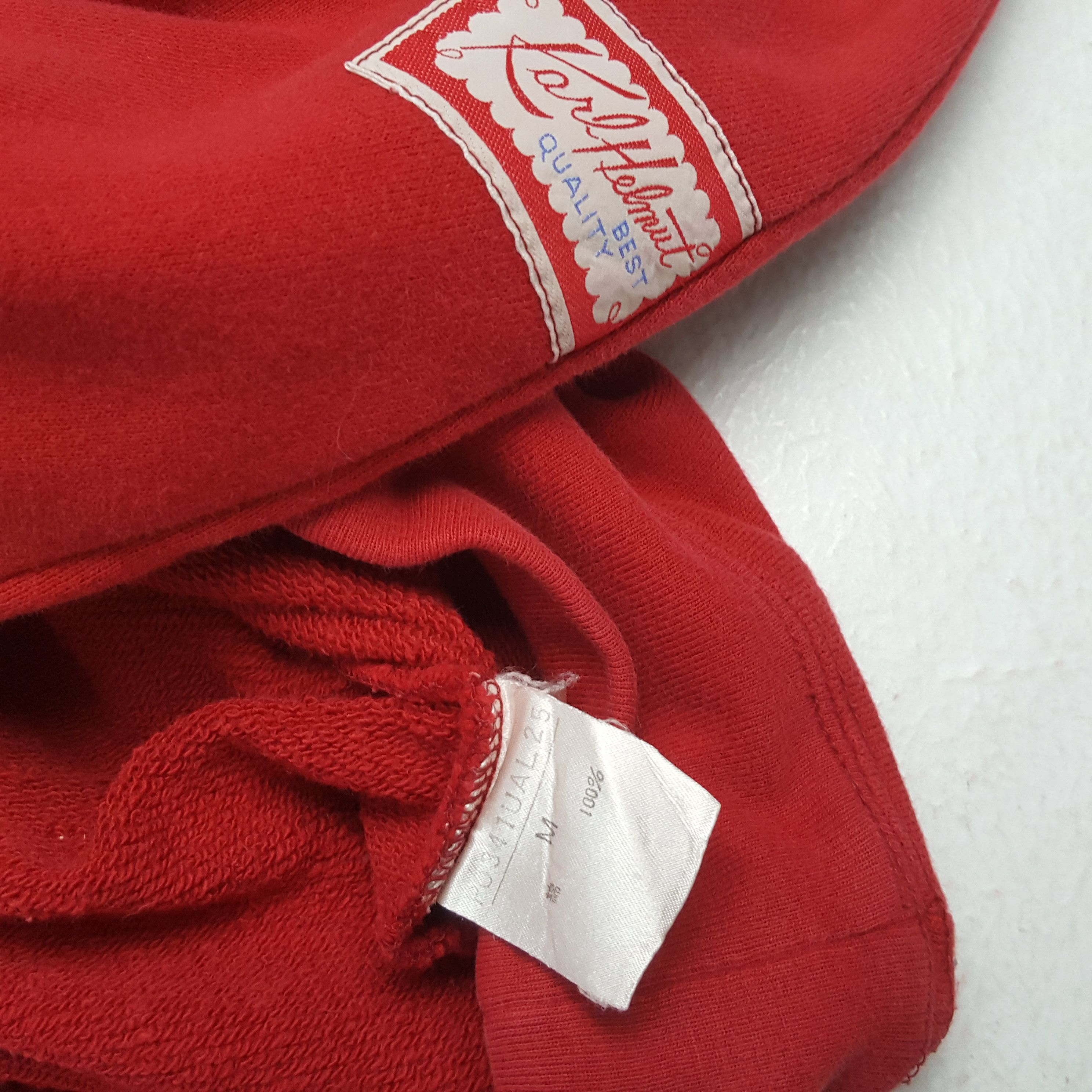 Karl Helmut × Vintage KARL HELMUT Fashion Design Style Sweatshirt Size US L / EU 52-54 / 3 - 8 Thumbnail