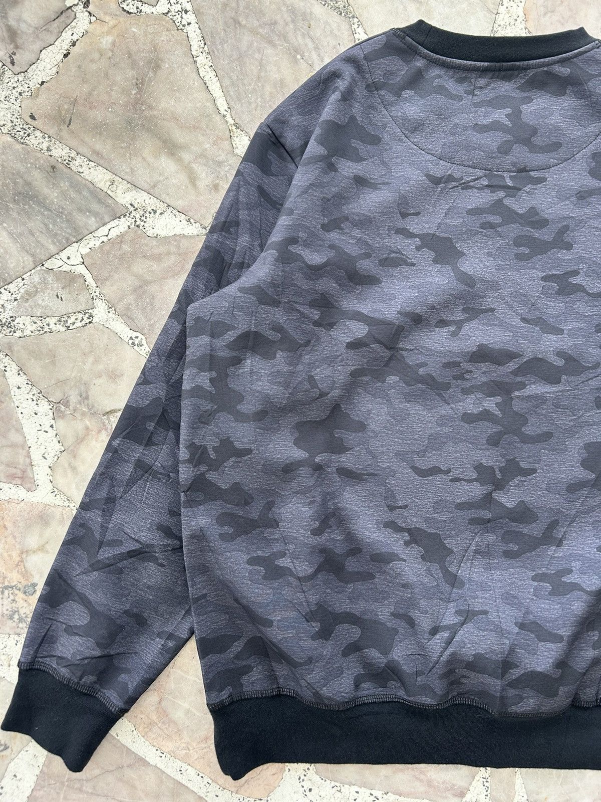 Neighborhood Neighbourhood Nylon Sweatshirt Black Camo Size US M / EU 48-50 / 2 - 11 Thumbnail