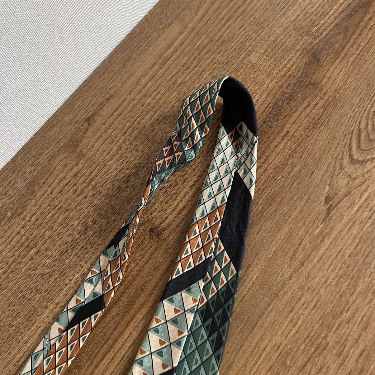 Lanvin Vintage Lanvin Paris Tie Silk Old Money 90s Style USA Size ONE SIZE - 9 Thumbnail