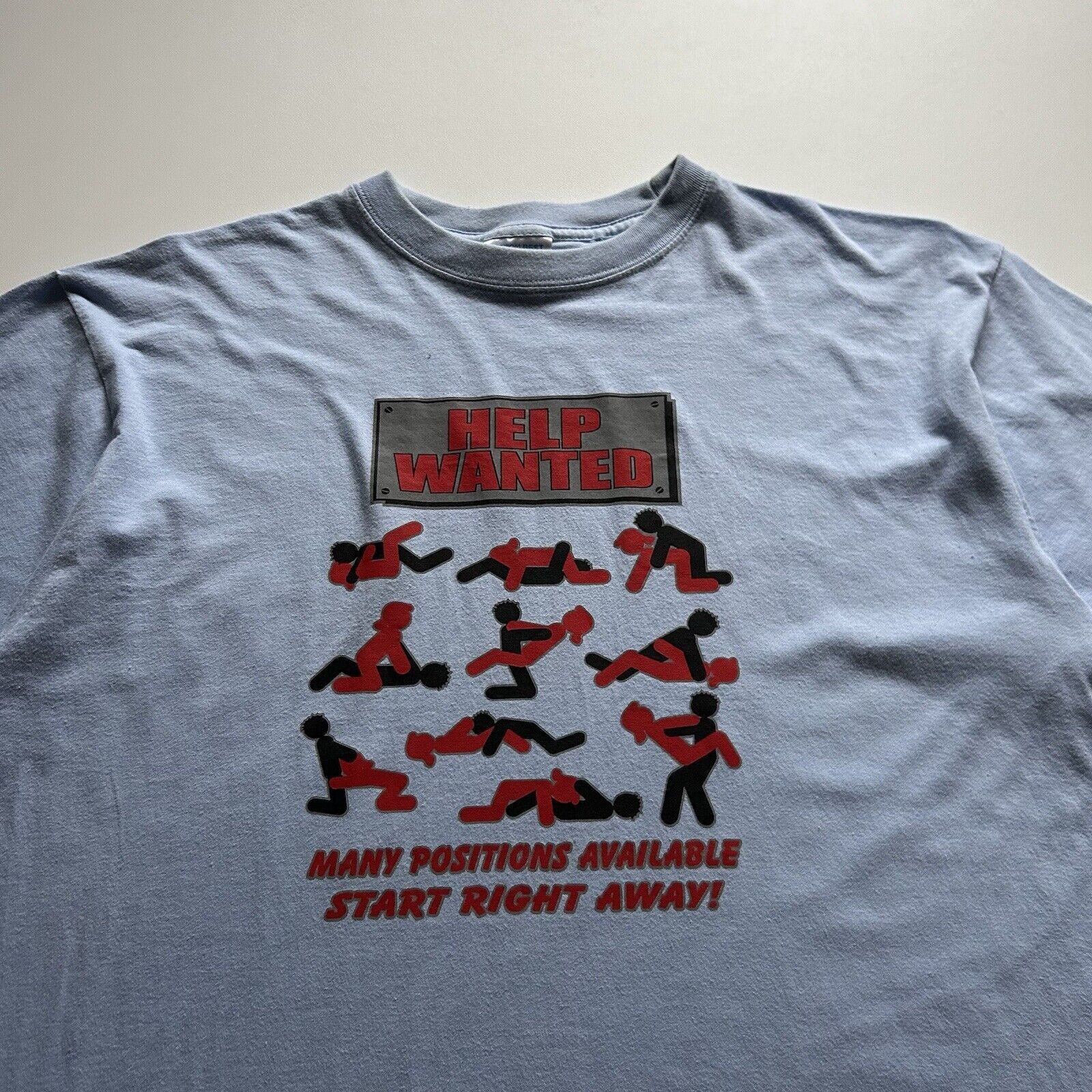 Vintage Vintage Y2K Funny Sex Positions T Shirt XL NSFW Blow Job Art Size US XL / EU 56 / 4 - 2 Thumbnail