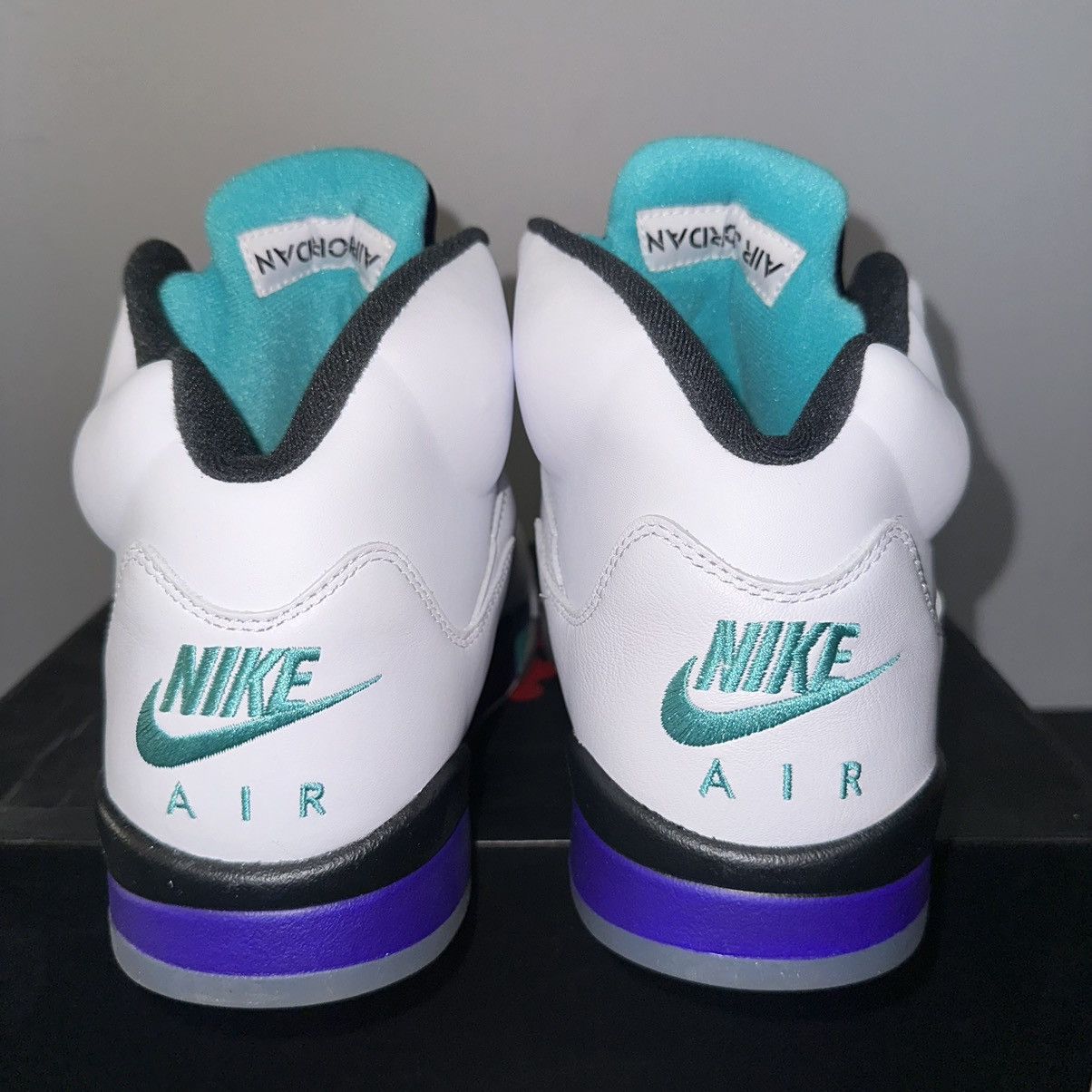 Jordan Brand Size 11.5 - Air Jordan 5 Grape Retro NRG Fresh Prince New Size US 11.5 / EU 44-45 - 3 Thumbnail
