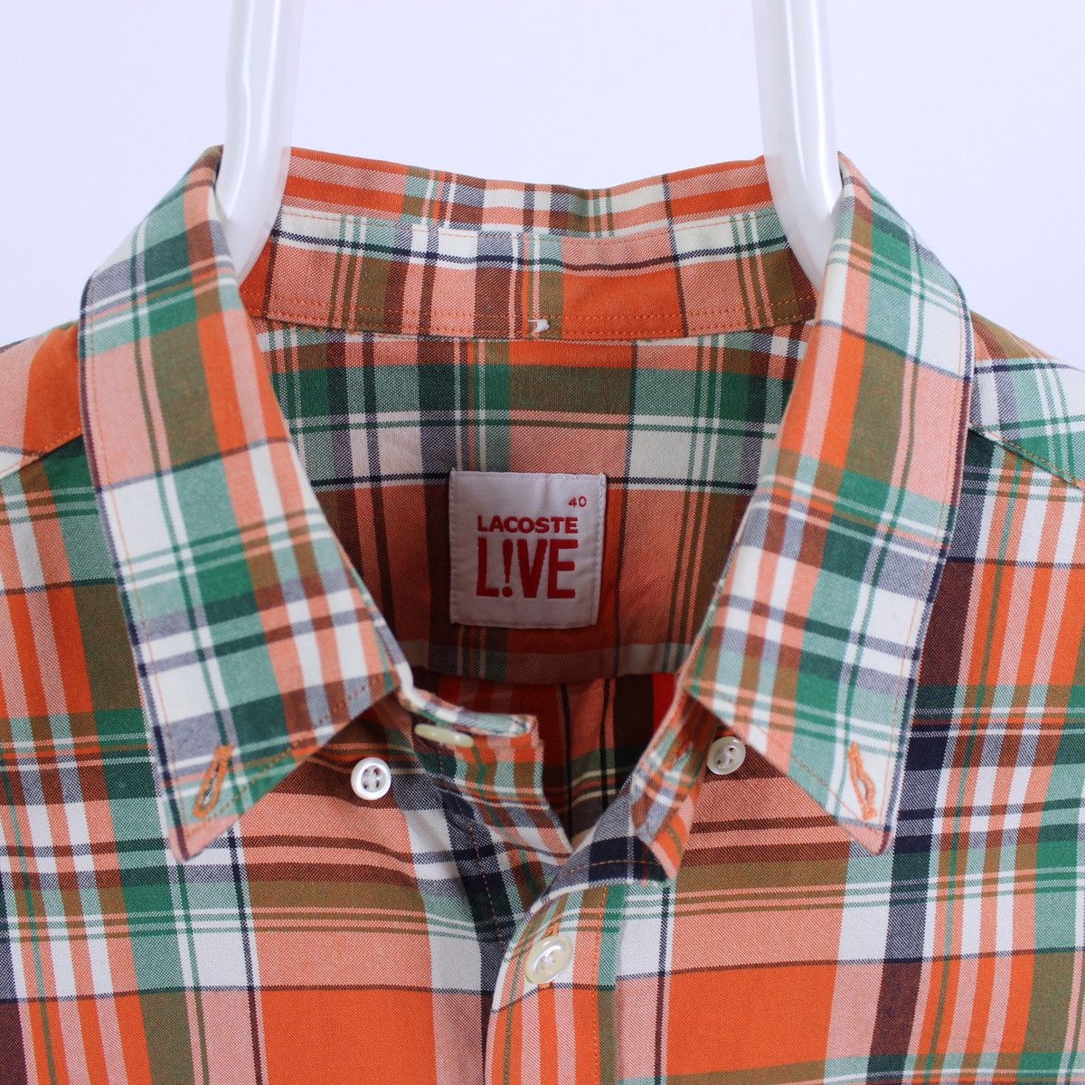 Lacoste Vintage Lacoste Live Long Sleeve Shirt Size US M / EU 48-50 / 2 - 3 Thumbnail