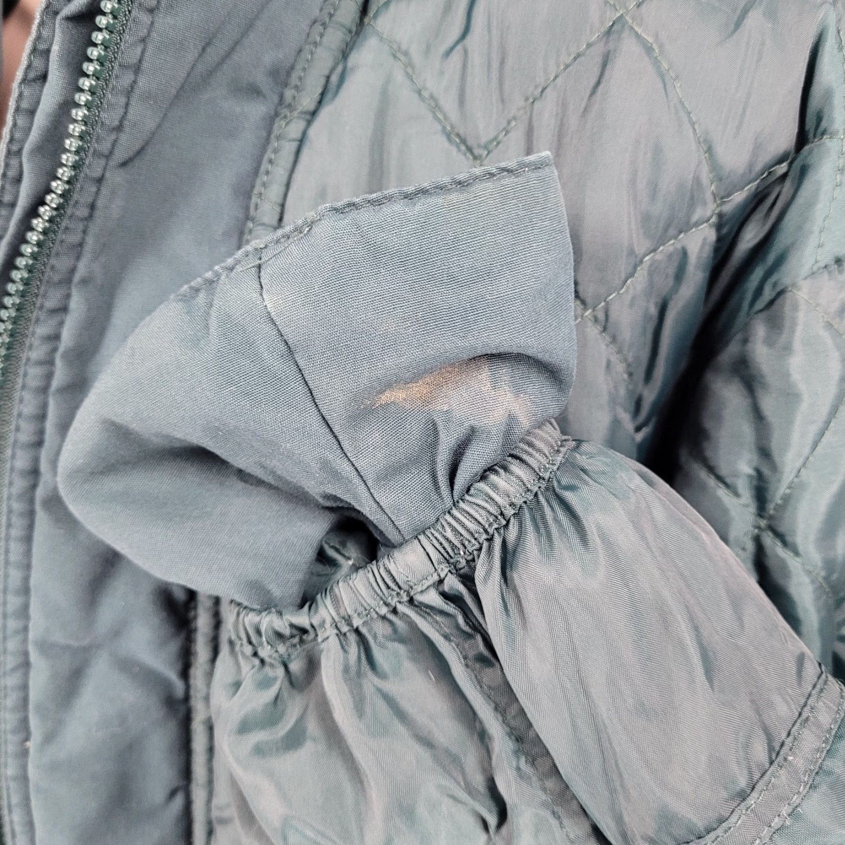 Vintage VINTAGE Cabin Creek Jacket Women's Coat Green Hooded Collared Zip Toggle Pockets Mid-Length Parka M Size M / US 6-8 / IT 42-44 - 6 Thumbnail