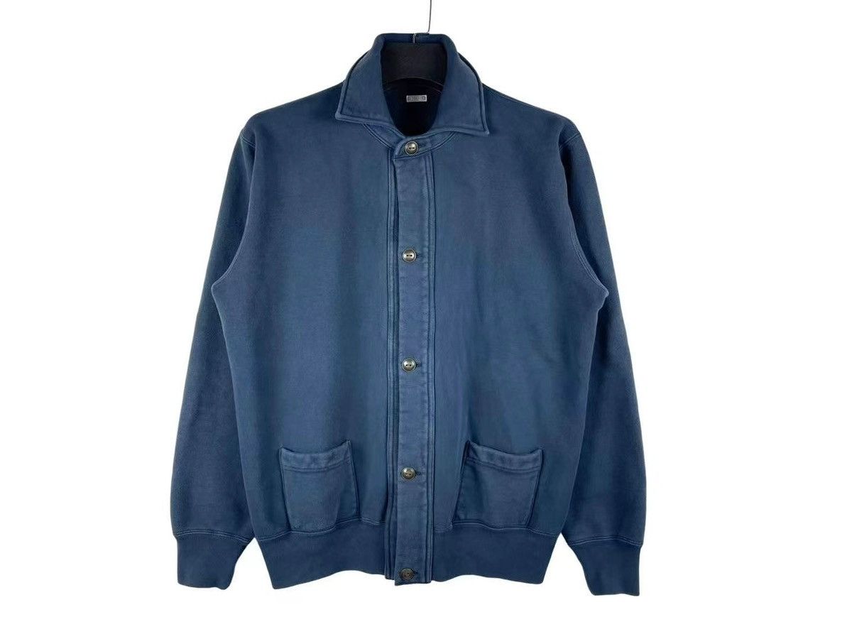A.PRESSE A.Presse x Biotop Vintage Sweat Cardigan Size US M / EU 48-50 / 2 - 1 Thumbnail
