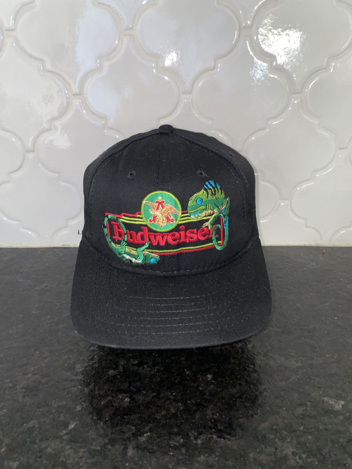 Budweiser Vintage 90s Budweiser frogs snapback Size ONE SIZE - 1 Thumbnail