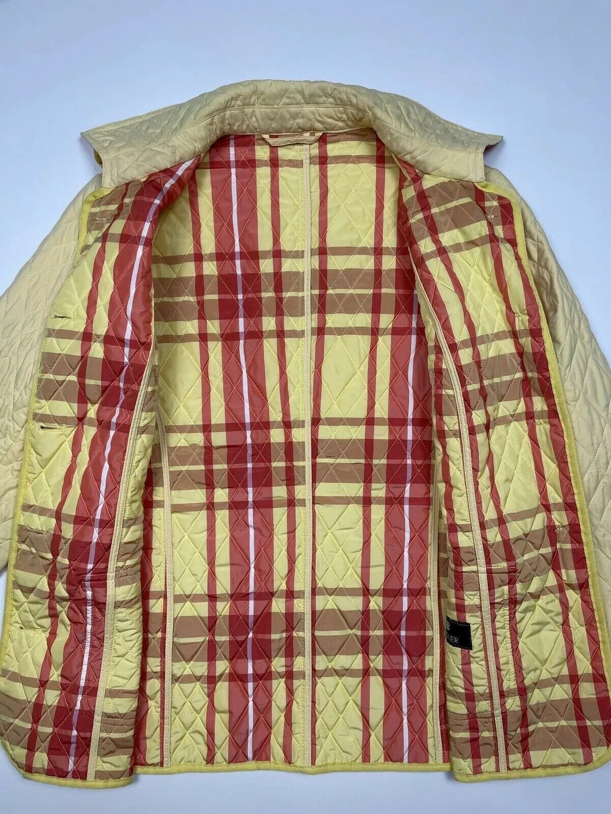 Other Basler Quilted Nova Check Jacket Yellow Size 42 Size M / US 6-8 / IT 42-44 - 5 Thumbnail