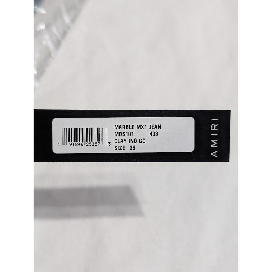Amiri o1rshd1 Marble MX1 Jeans in Clay Indigo Size US 36 / EU 52 - 17 Thumbnail