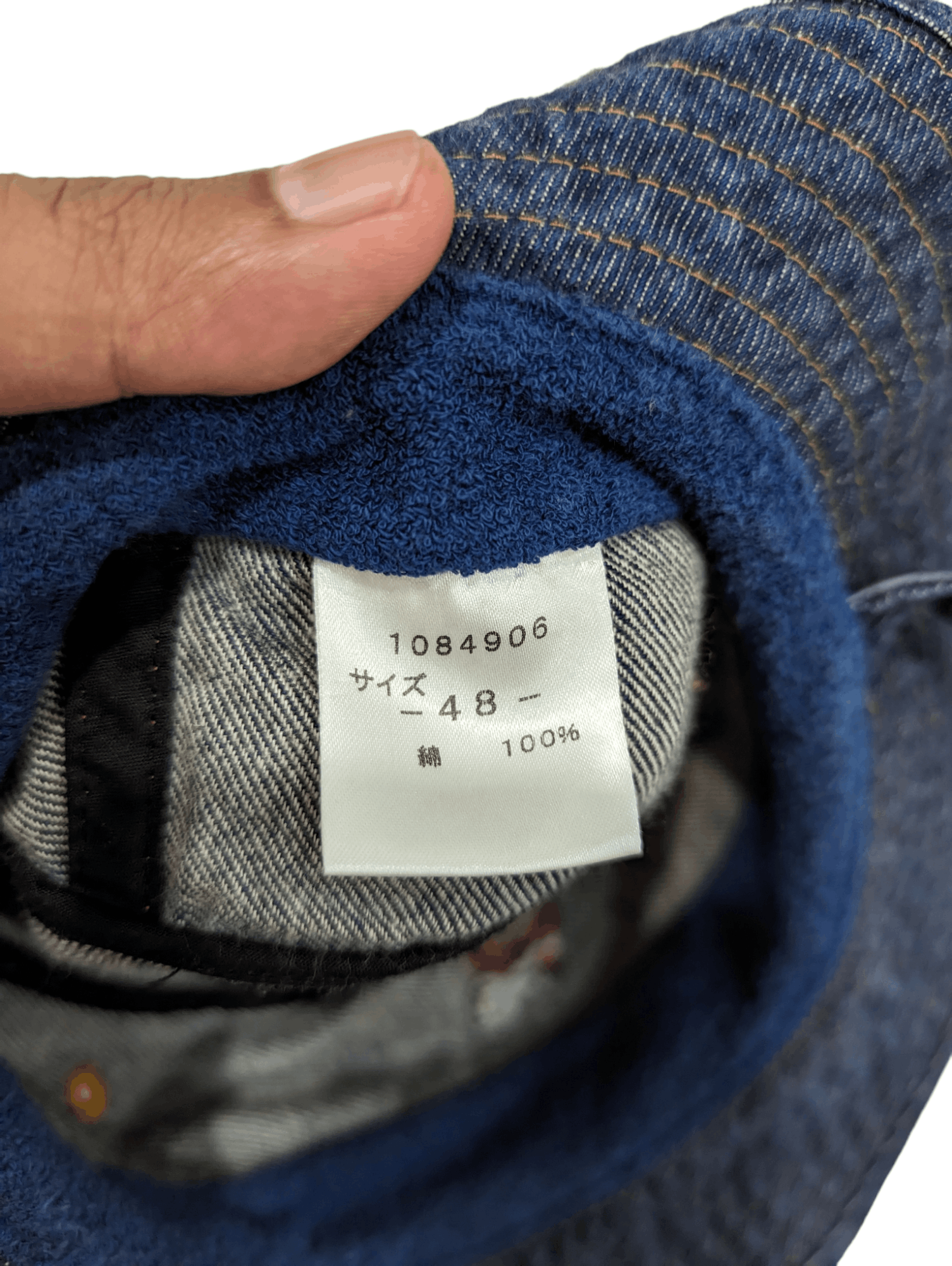 Hysteric Glamour Hysteric Glamour Hysteric Mini Blue Denim Bucket Hat Size ONE SIZE - 6 Thumbnail